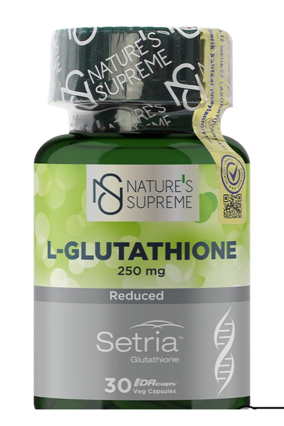 Natures Supreme L-Glutathione 250 Mg 30 Kapsül