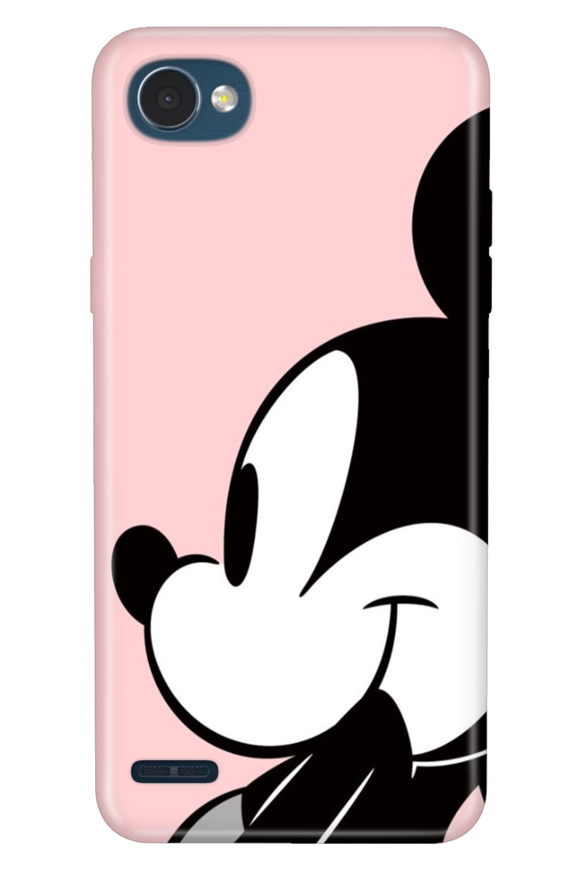 LG Q6 Uyumlu Kılıf Resimli Desenli Silikon Mickey