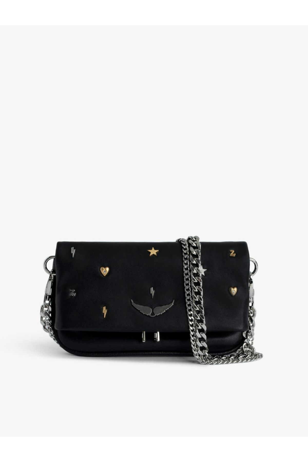 Zadig Voltaire Rock Nano Lucky Charms Clutch