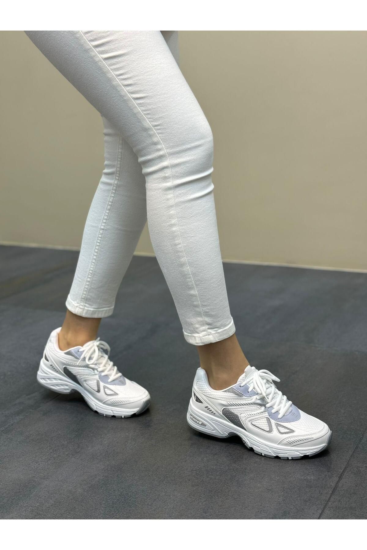 DİVA Diva Beyaz Kadın Günlük Spor Ayakkabı