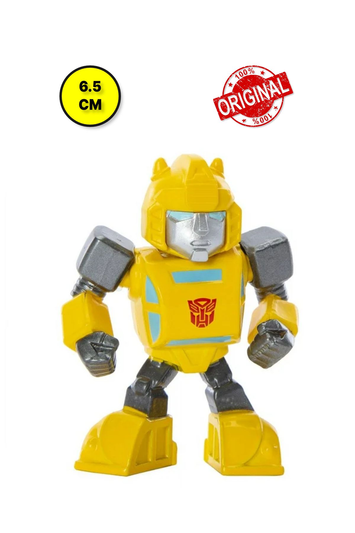 TOYFEST Jada Transformers Bumblebee Metal Model Die - Cast Figür - 6.5 cm