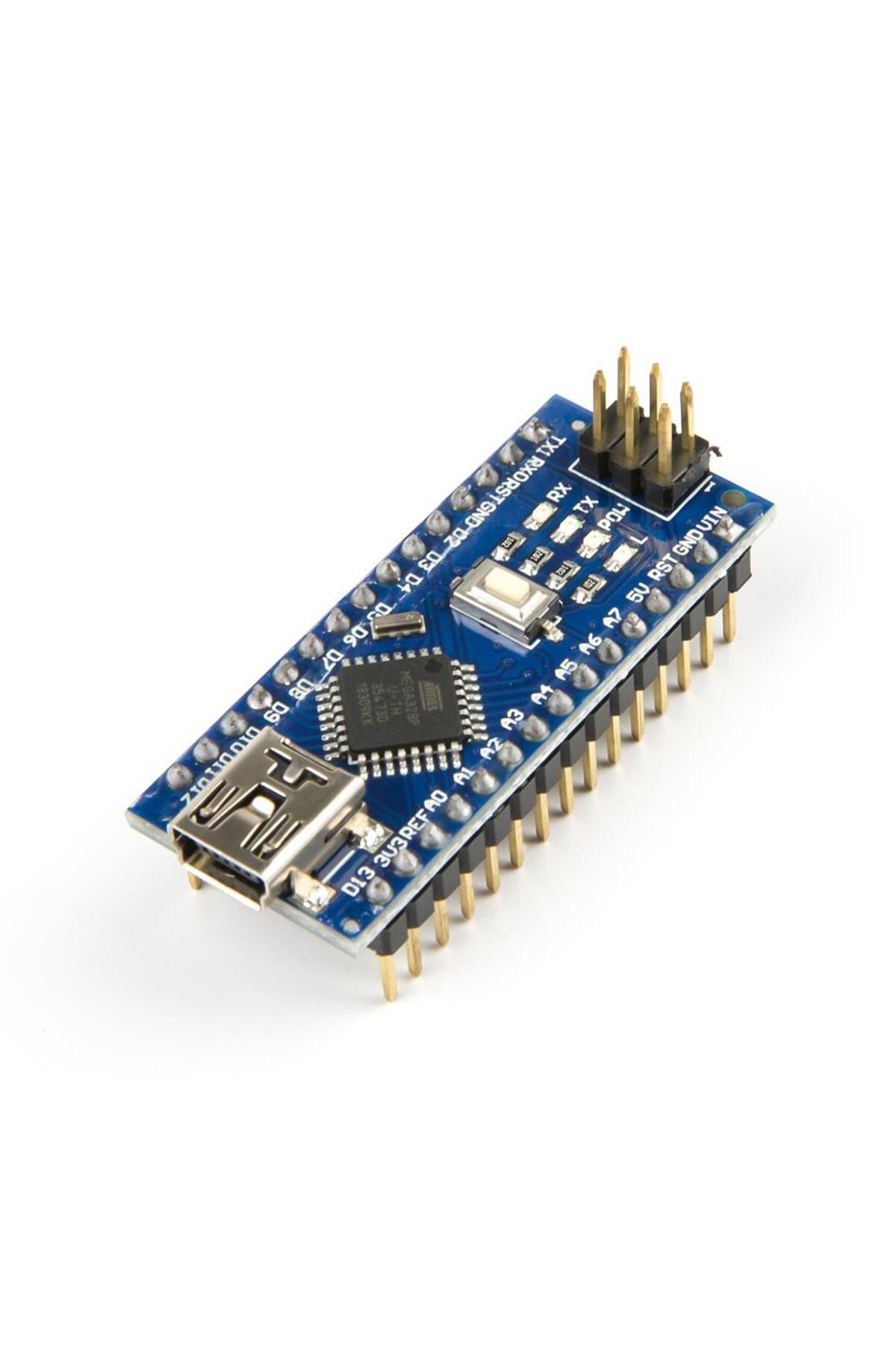 Arduino Nano Klon V3.0 - Usb Ch340 Çip (USB KABLO DAHİL)