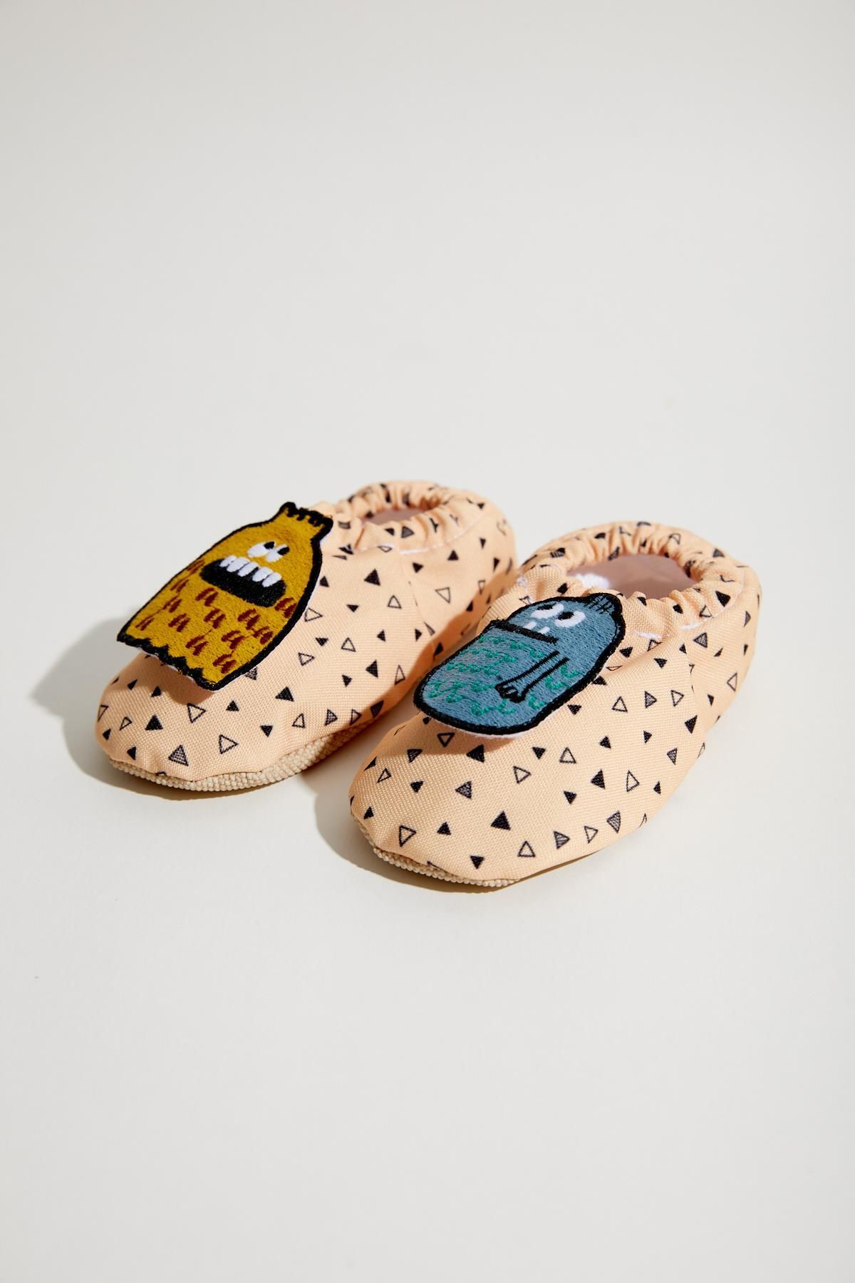 Dudino Sarı Kız Mix & Match Değiştirilebilir Figürlü Bebek İlk Adım Ayakkabısı
