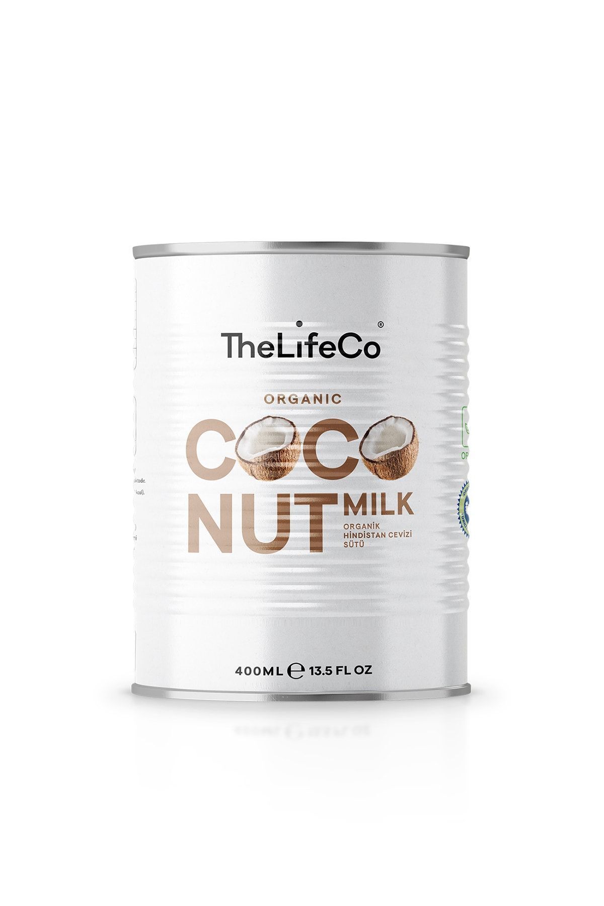 TheLifeCo Organik Hindistan Cevizi Sütü 400ml