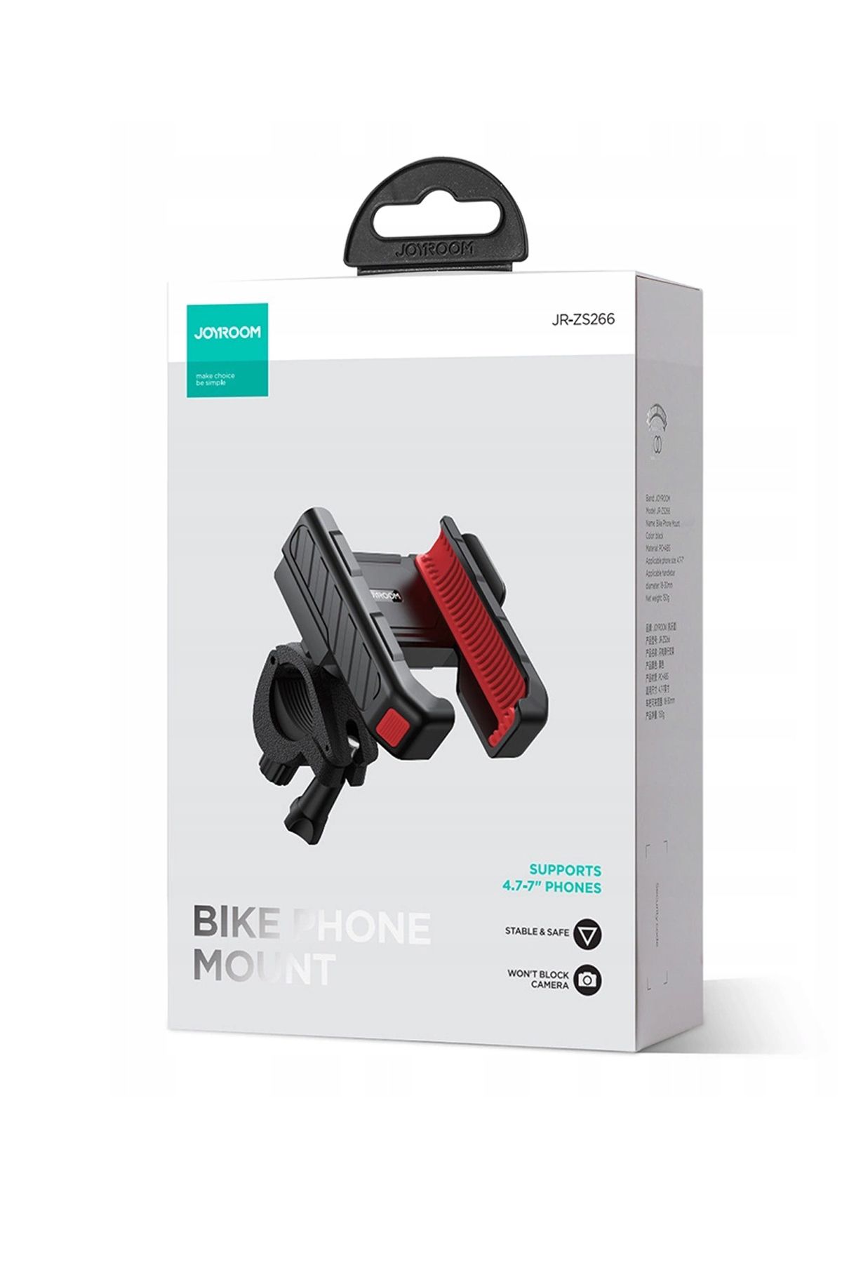 resolut Motosiklet Bisiklet Telefon Tutucu Gidon Bağlantılı 4.6-7.0 inç telefon uyumlu Joyroom