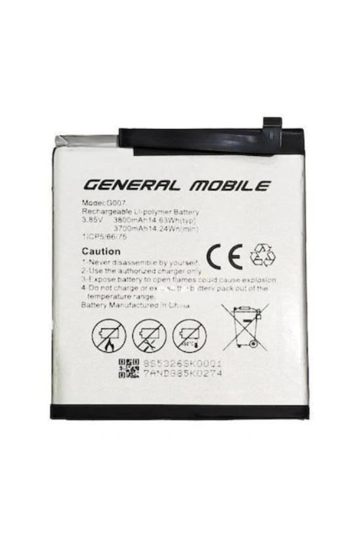 General Mobile General Mobil Gm9 Pro Batarya Pil