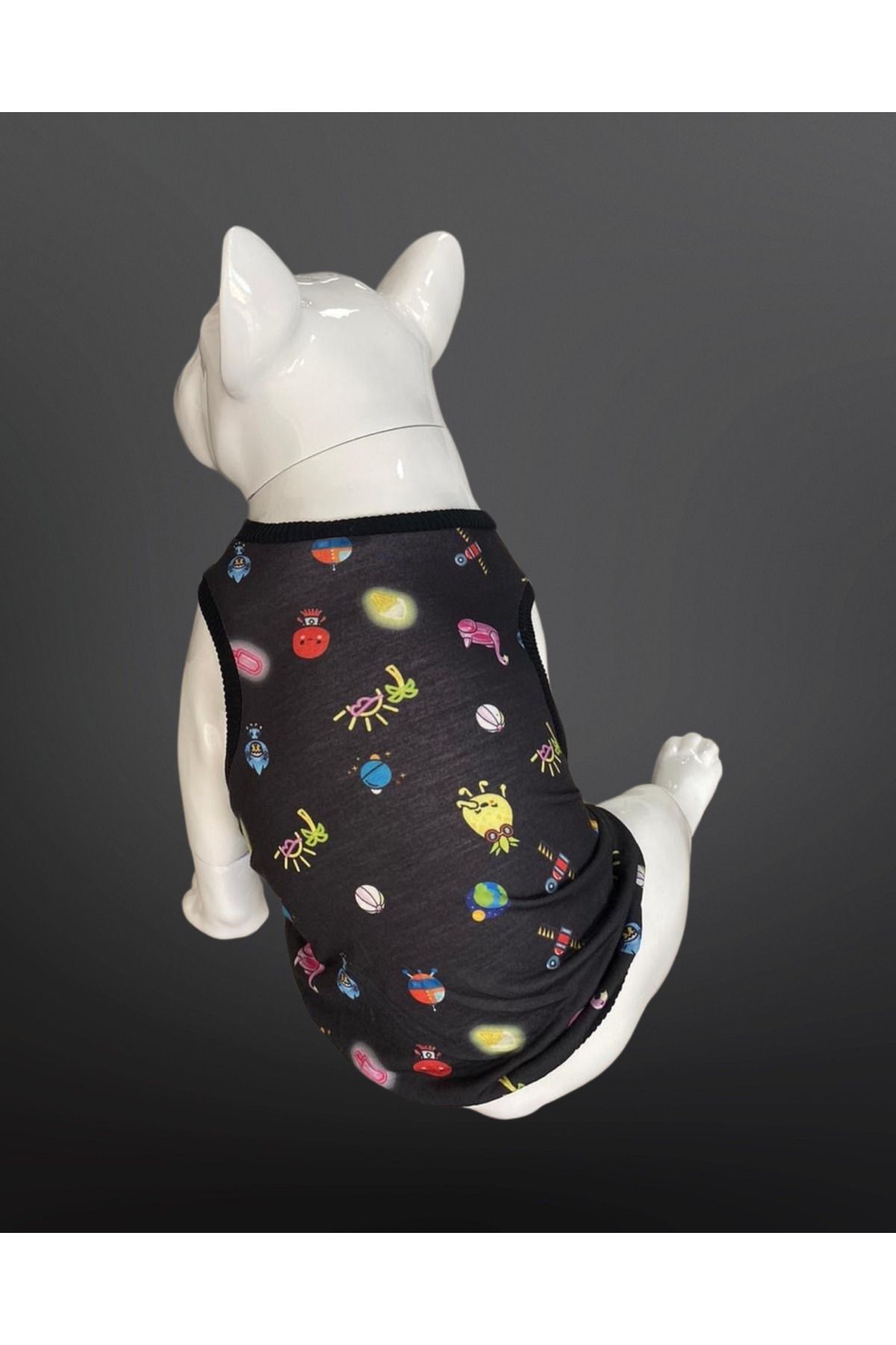 Buddy Store Kedi & Köpek Kıyafeti - Uzay Model Atlet - L Beden