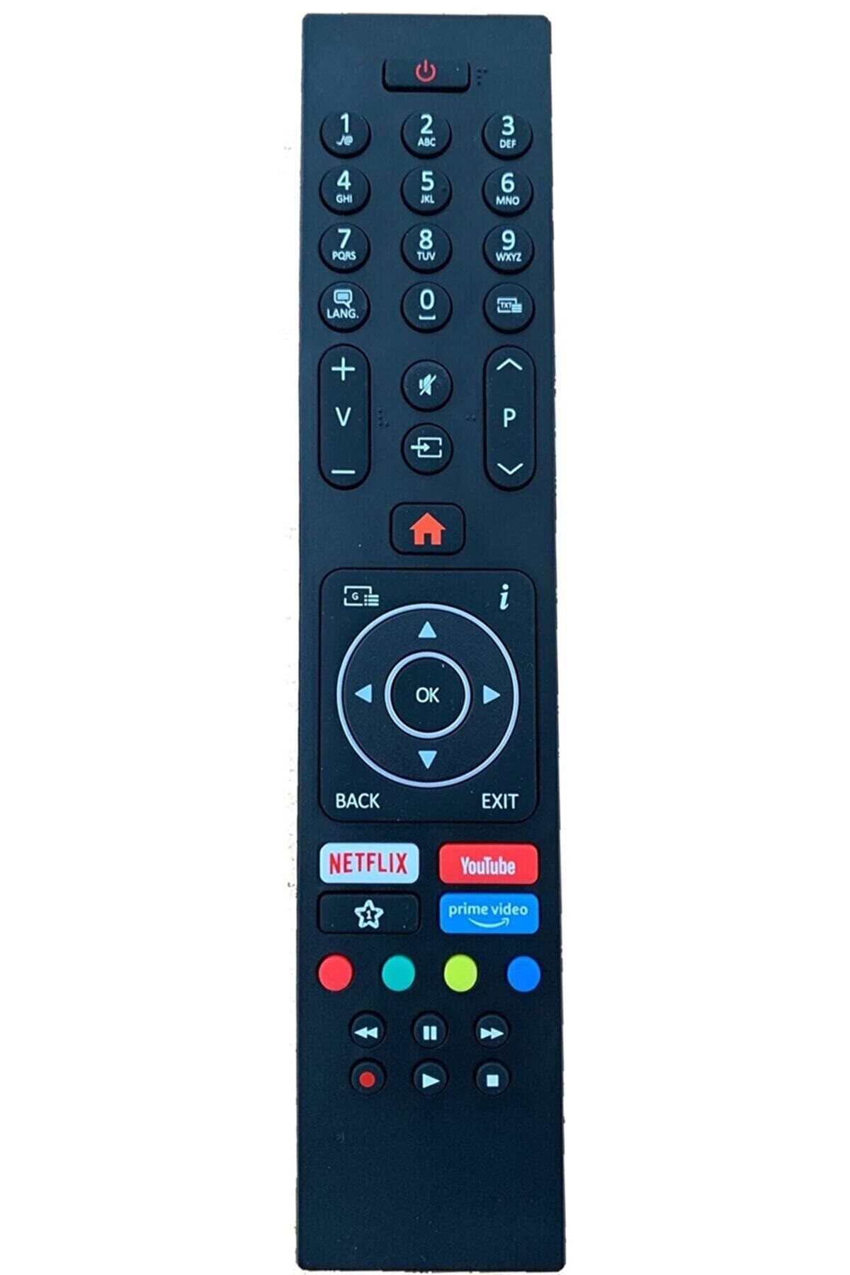 Genel Markalar VESTEL Turn 4K Led Tv Kumandası - Netflix, Youtube, Primevideo Tuşlu Kumanda - LCD626