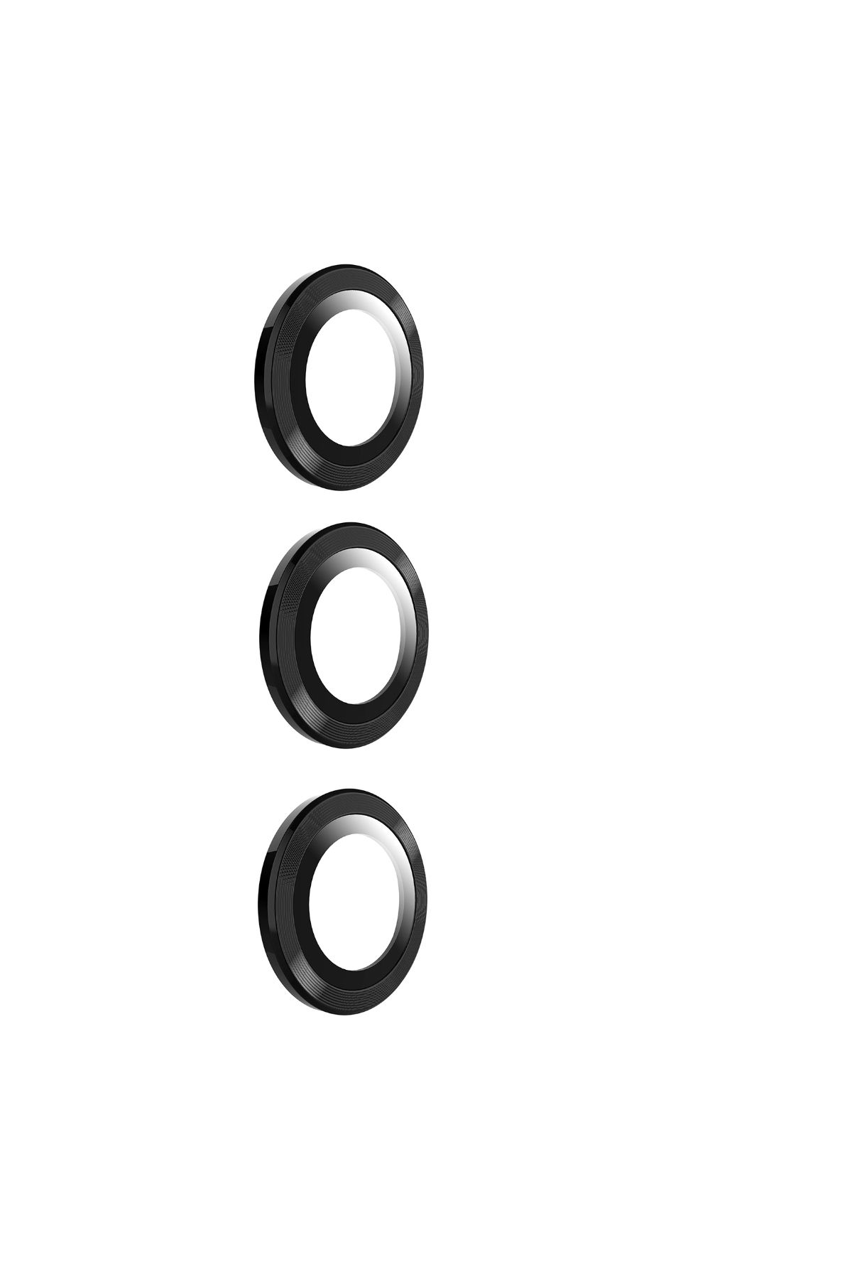 Bilişim Aksesuar Galaxy S23 Uyumlu Zore Kamera Lens Koruyucu Cam Filmi-Siyah