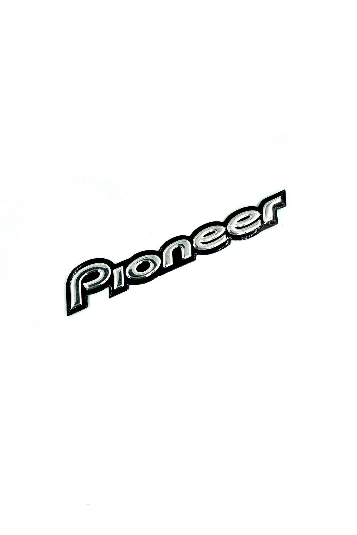 BsElektronik Etiketçilere PIONEER Kabartmalı Arma Alüminyum Sticker