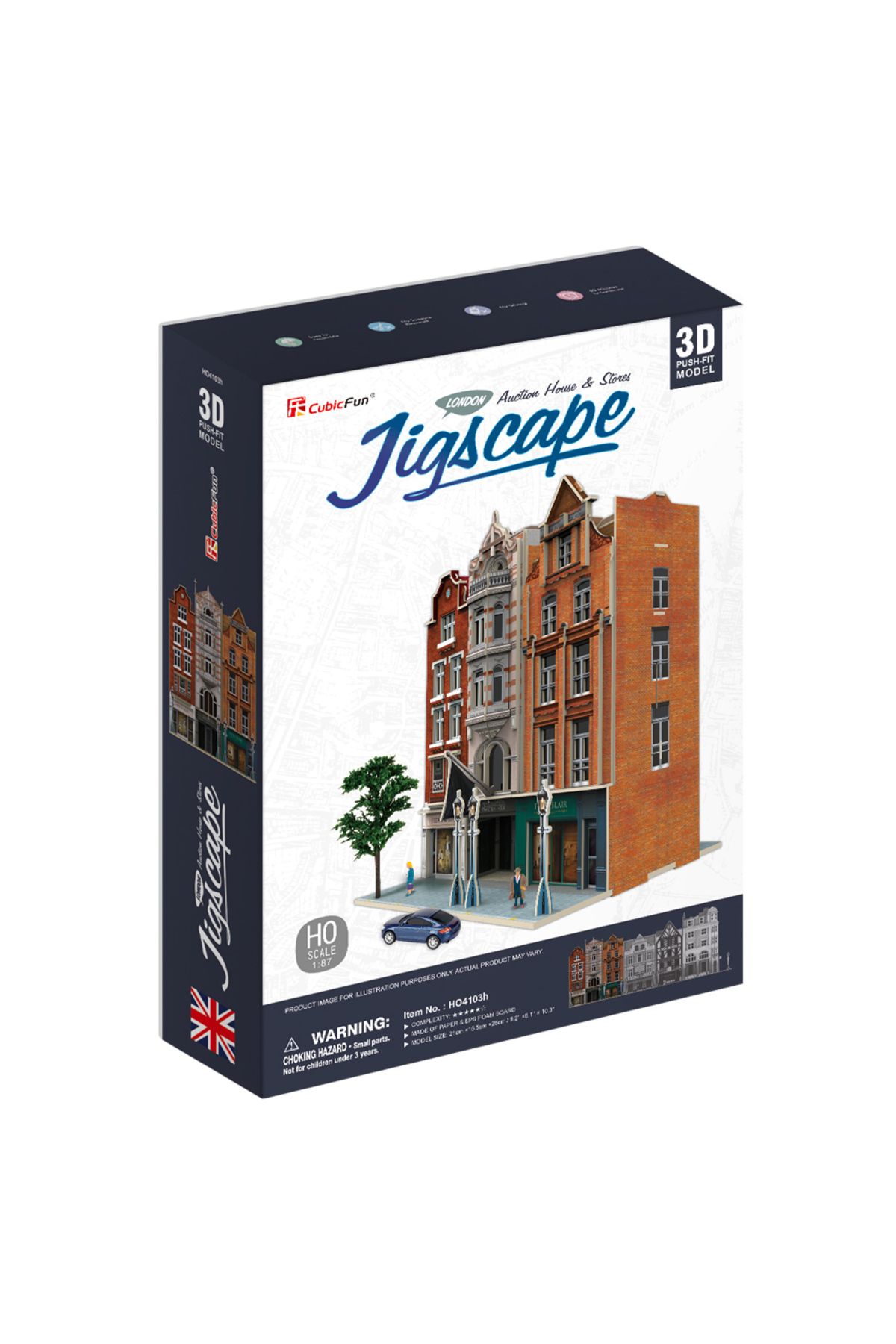 Genel Markalar 3d Puzzle Jigscape Açık Arttırma Binası Londra