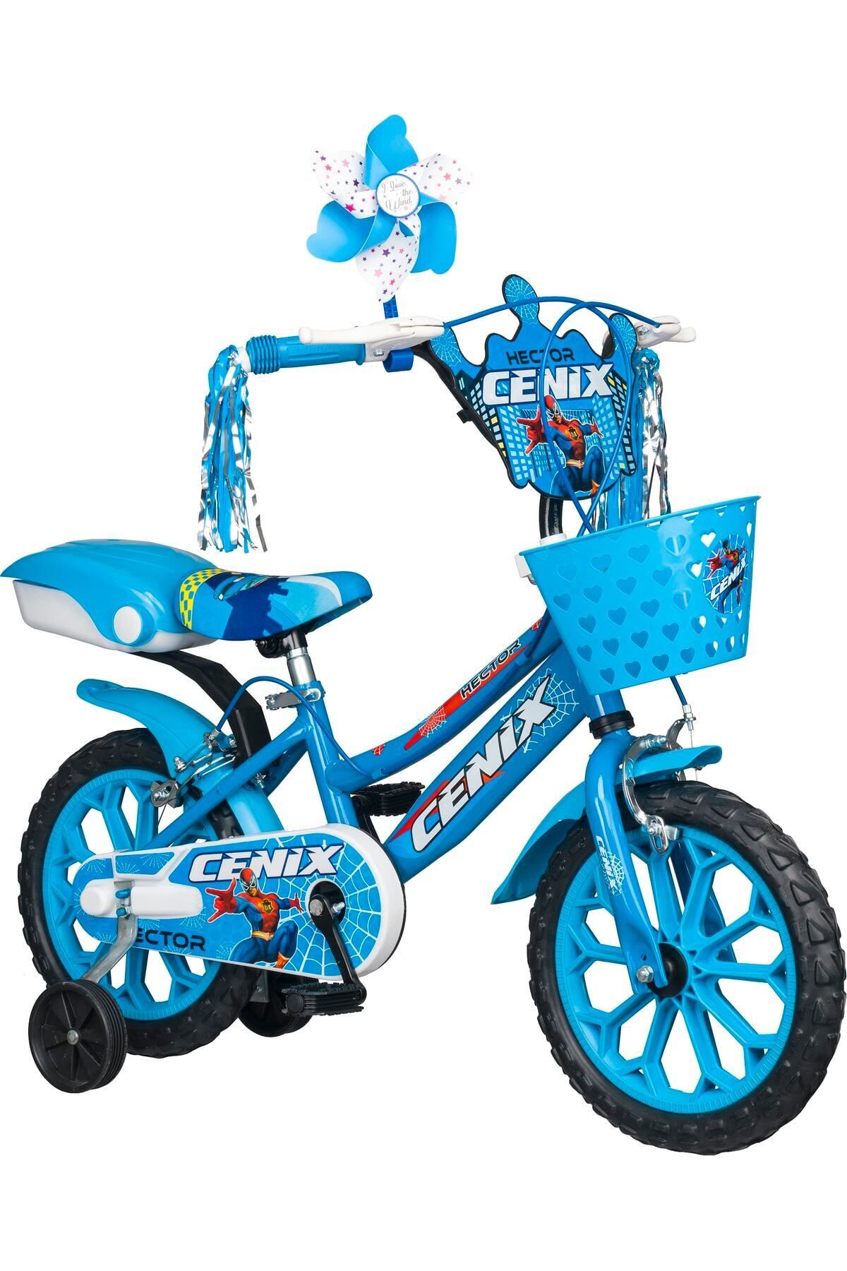 Cenix 15 Jant Hector Prenses 3-6 Yaş Bisiklet Kız Ve Erkek Bisikleti 2023 Yerli Üretim