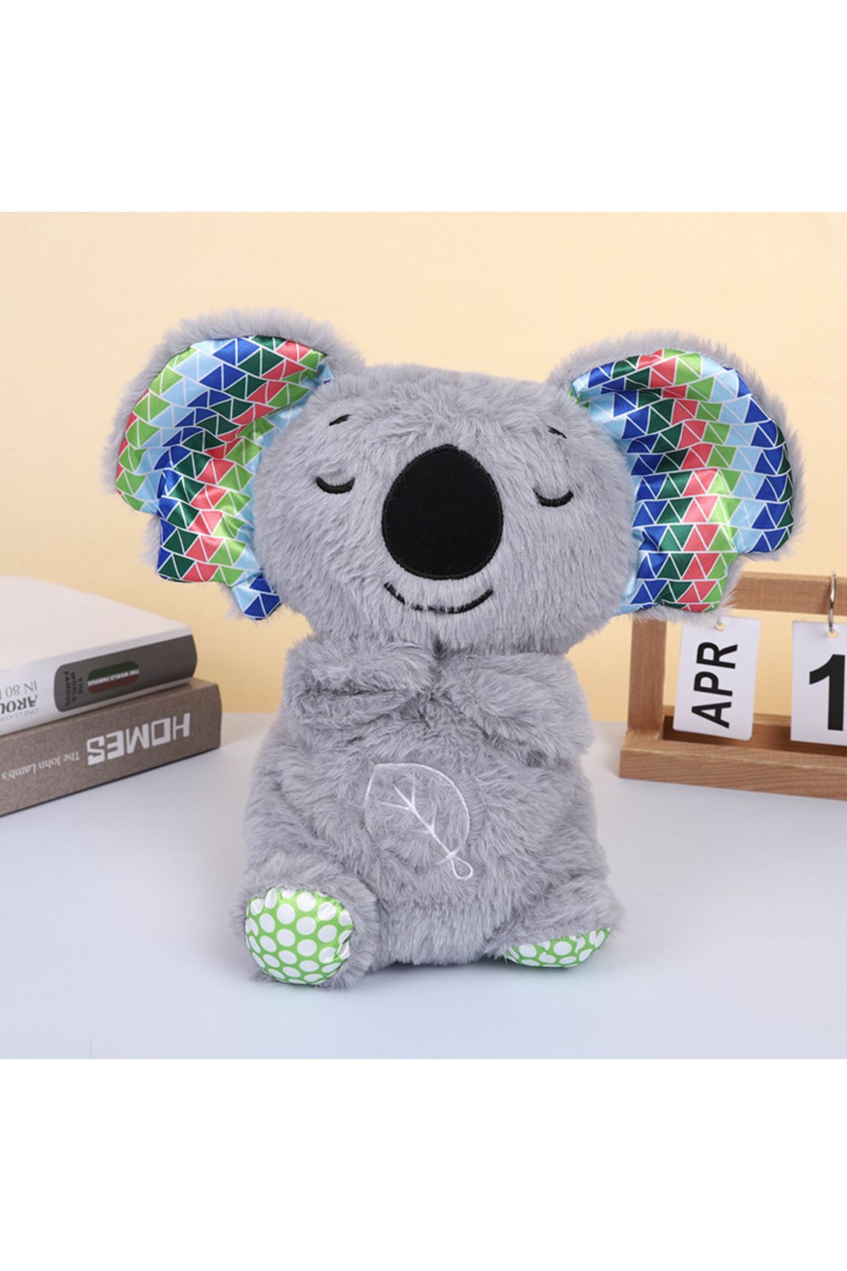 RICHIE Uyku arkadaşı koala bebek oyuncakları ışıklı müzükli hareketli pelüş koala
