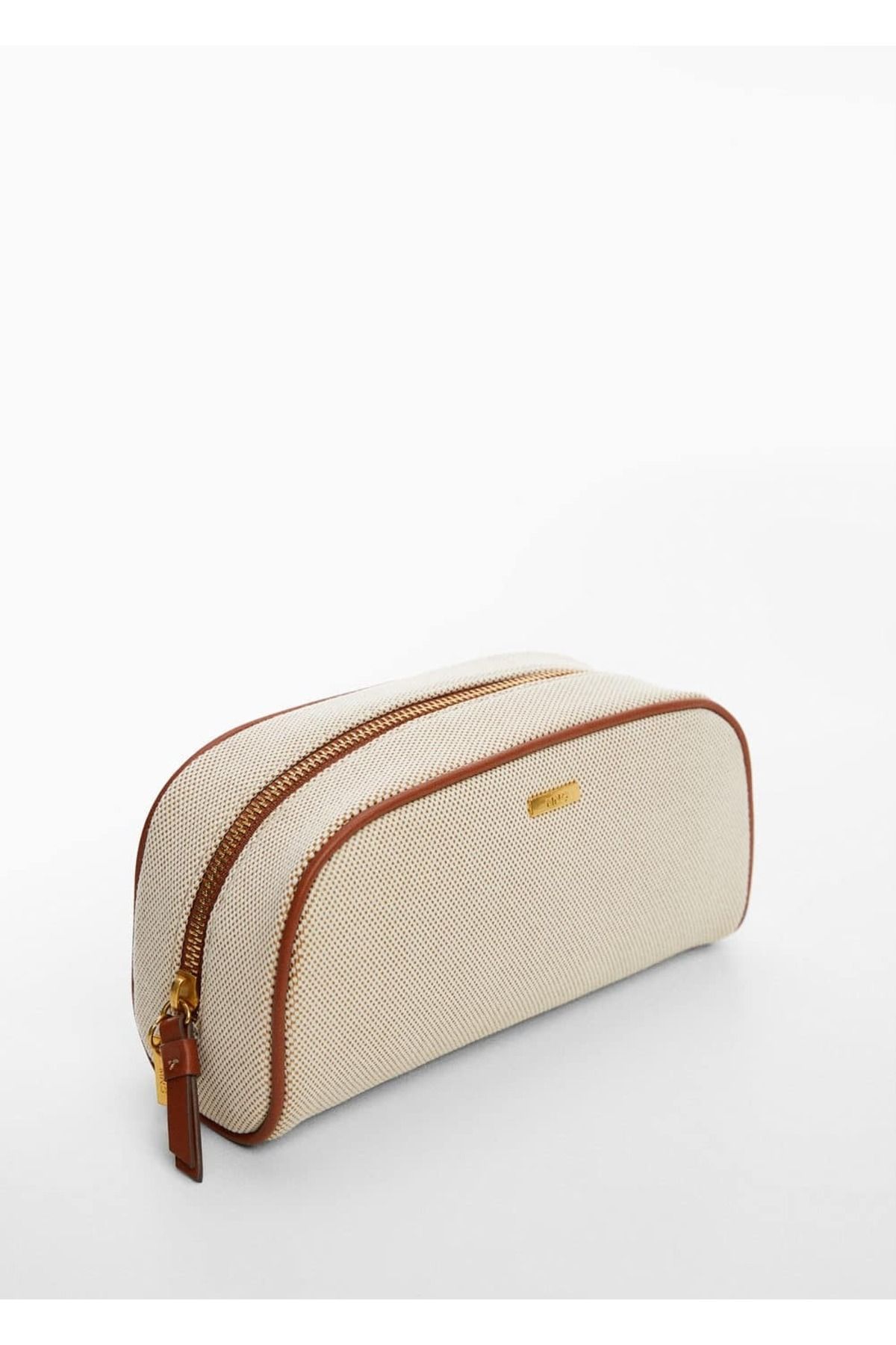 MANGO Kontrast tasarımlı kozmetik çantası