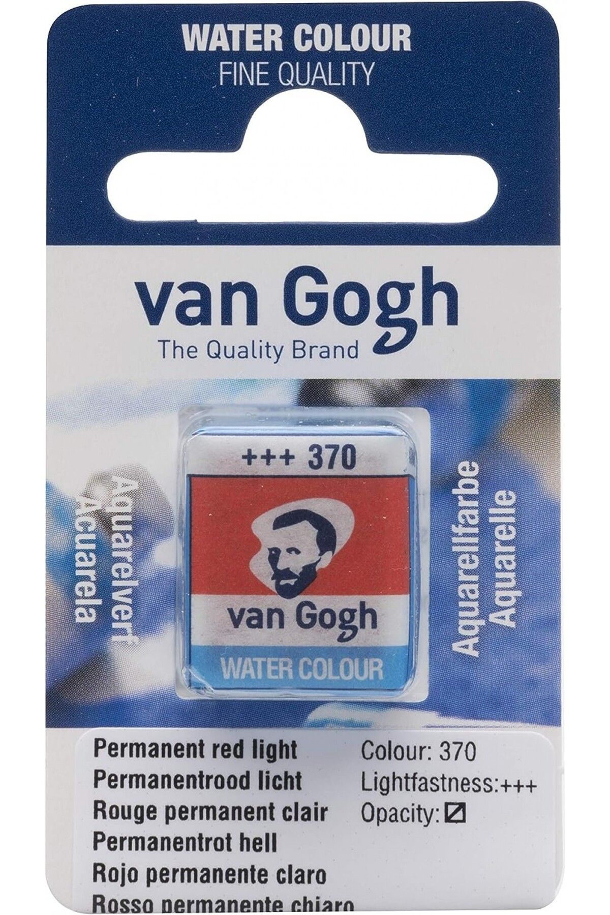 Talens Van Gogh Suluboya Tablet Permanent Red Light