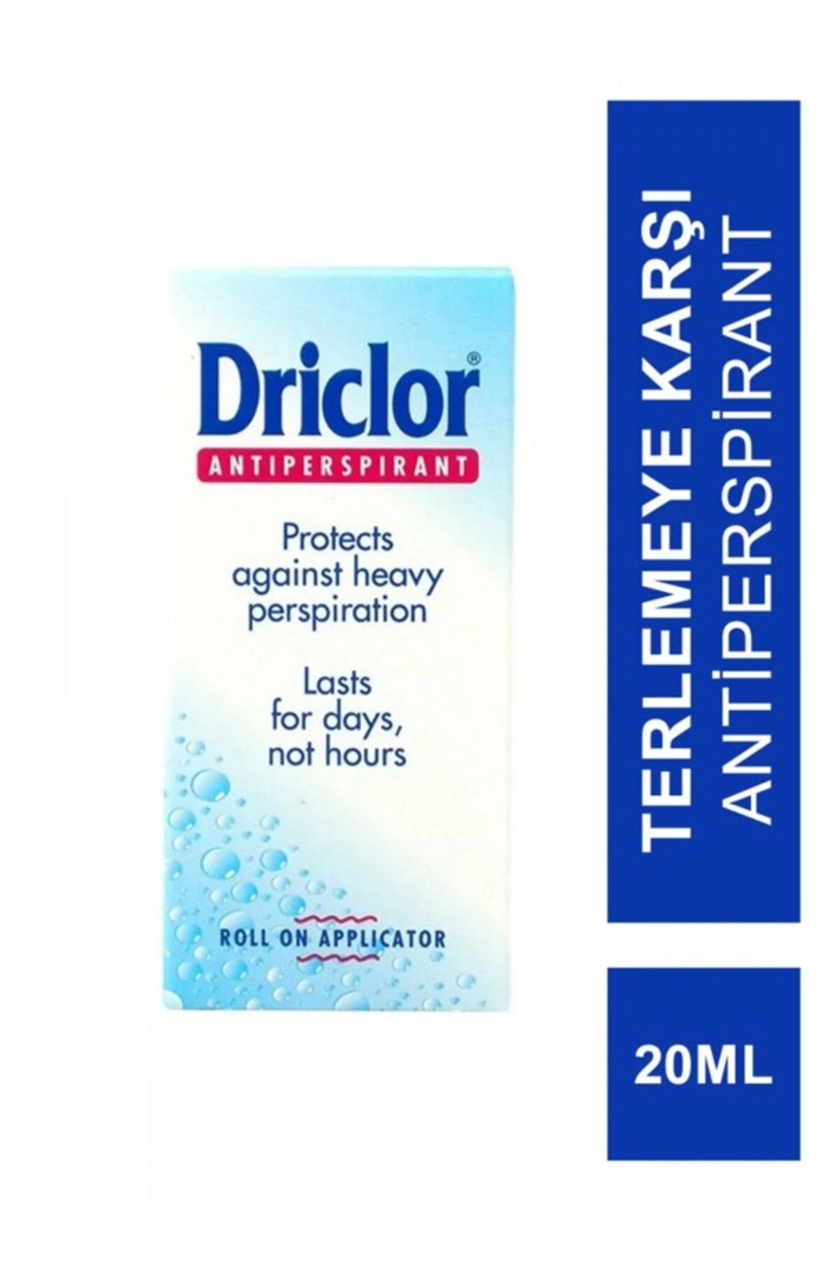 Driclor Roll-on 20 ml Terlemeye Karşı Etkili