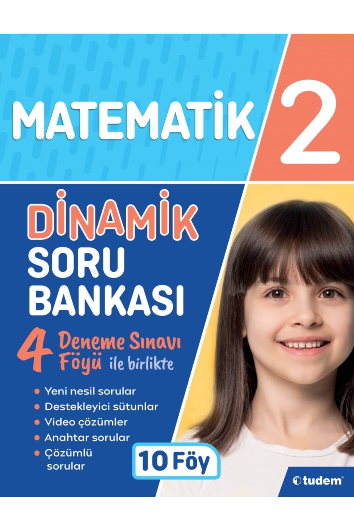 Tudem Yayınları Tudem 2. Sınıf Matematik Dinamik Soru Bankası 2023