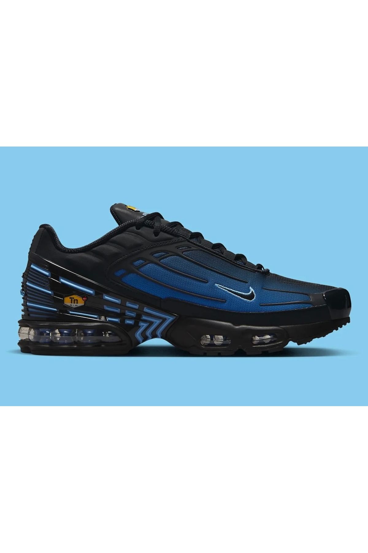 Nike Air Max Plus 3 TN Black Blue Gradient Erkek Spor Ayakkabı Sneaker