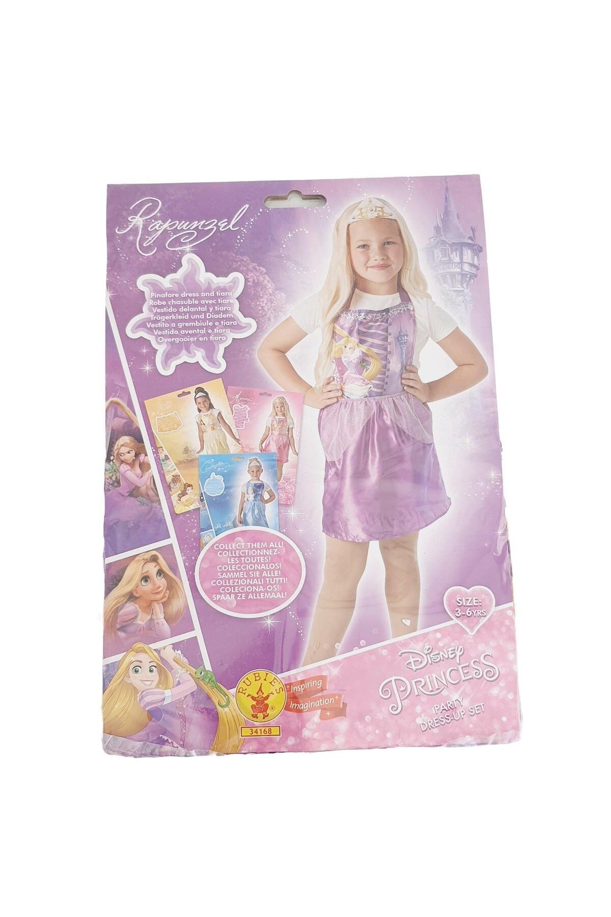 Hasyılmaz Disney Princess Rapunzel Kostüm 3-6 Yaş