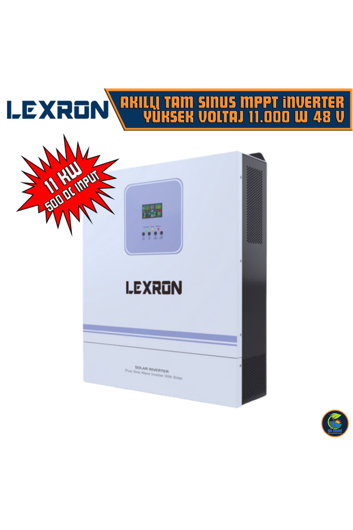Lexron Akıllı Tam Sınus Mppt Yüksek Voltaj 11000 Watt 48 Volt - 11kw 48v -
