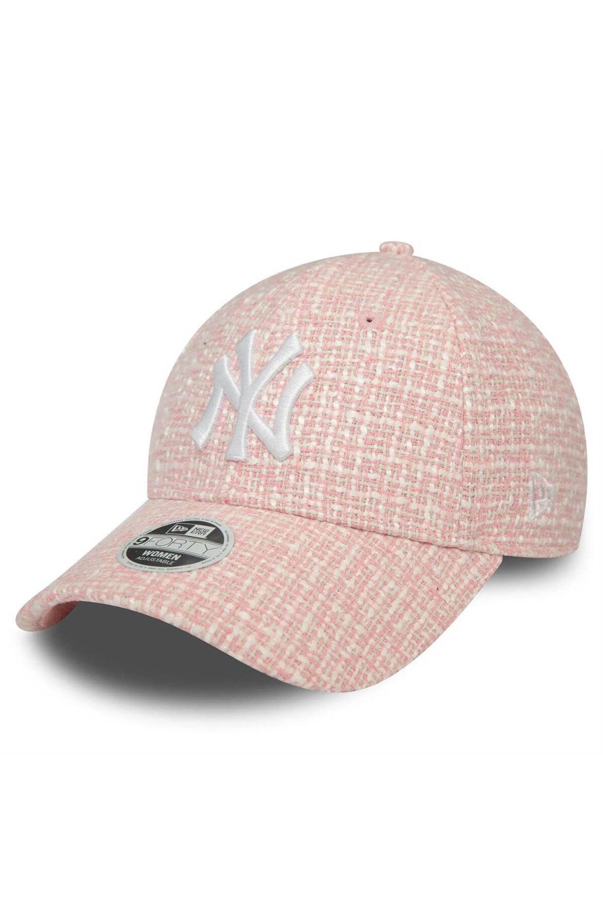 NEW ERA New York Yankees  Summer Tweed Pink 9FORTY Kadın Şapka