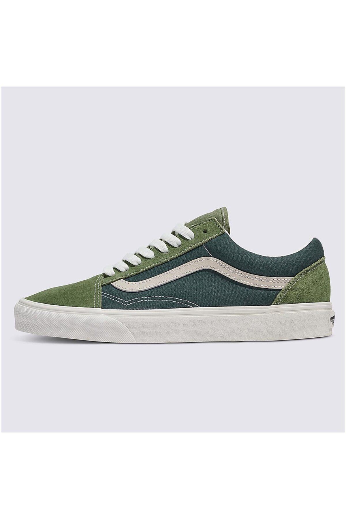 Vans Old Skool Green Unisex Yeşil Sneaker