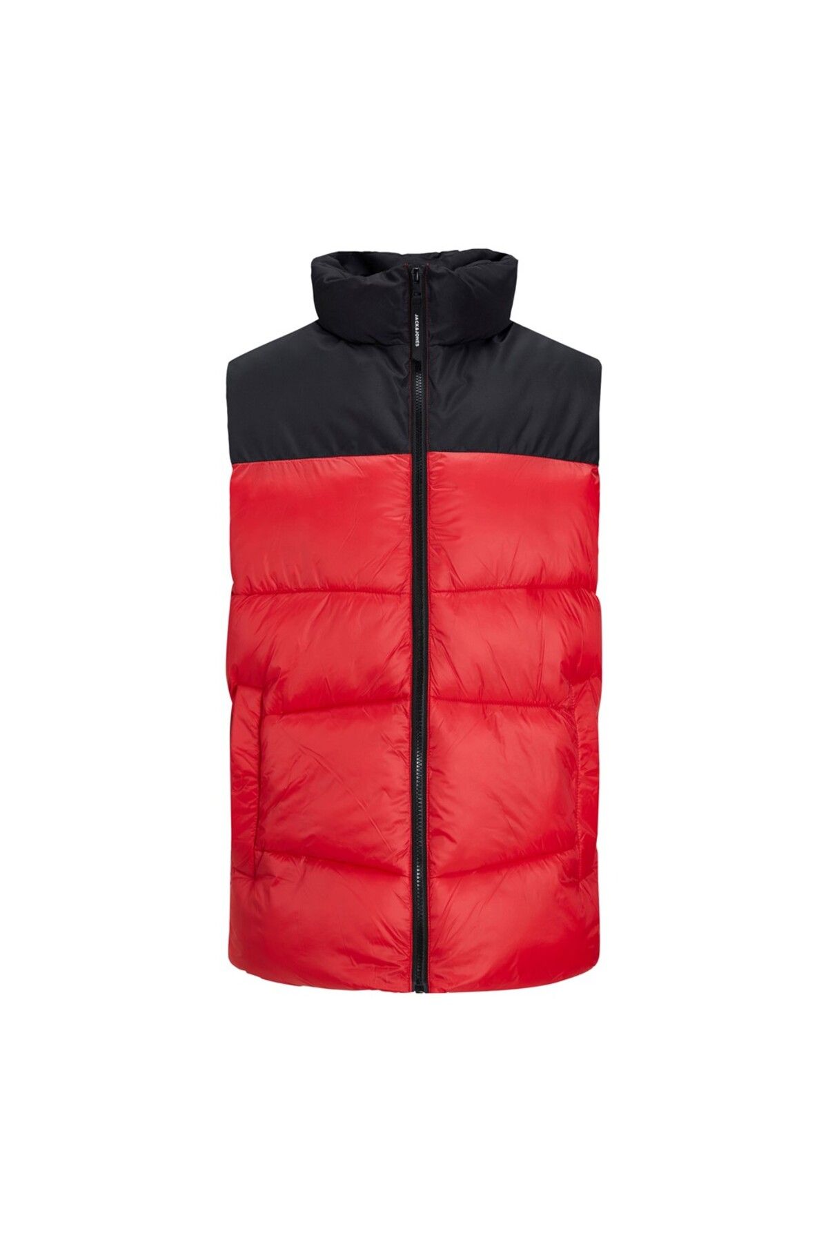 Jack & Jones Jack&jones Dik Yaka Kırmızı Erkek Yelek 12212221