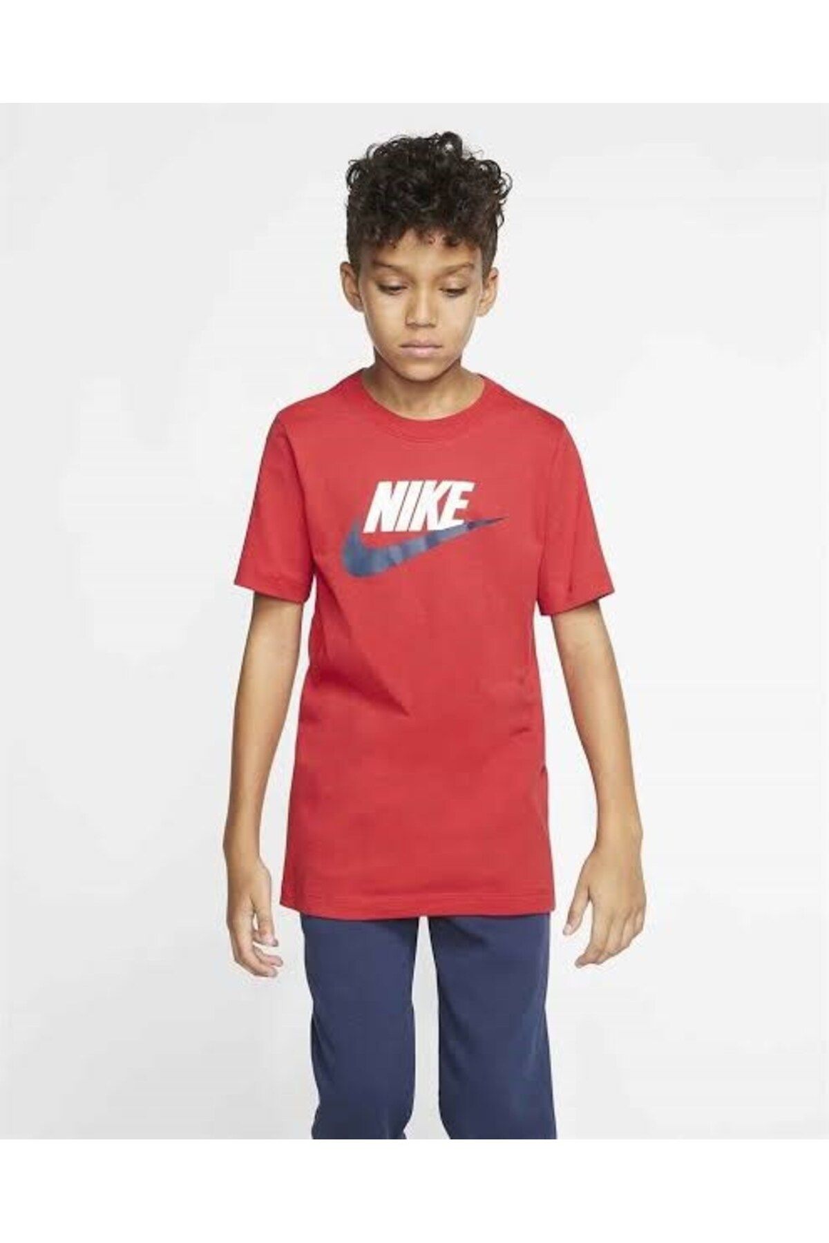 Nike Çocuk Kırmızı Spor Tişört (ar5252-659)