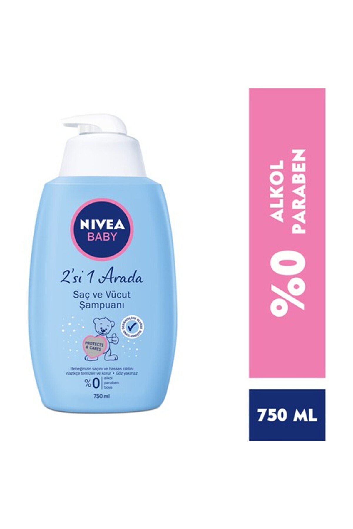 NIVEA Baby Saç Ve Vücut Şampuanı 750 ml