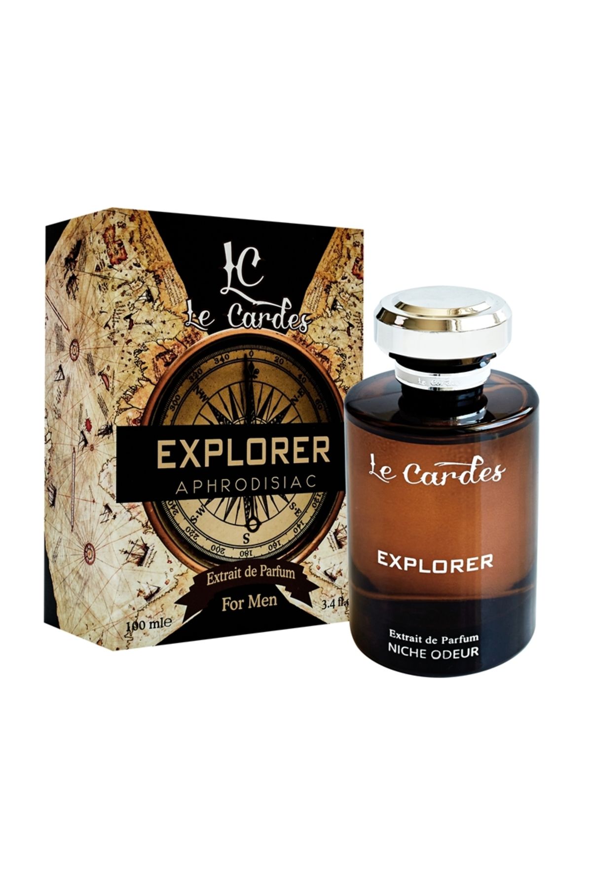 Le Cardes Yüksek Kalite Explorer Extrait De Parfum 100 ml Erkek Parfum 225000001027