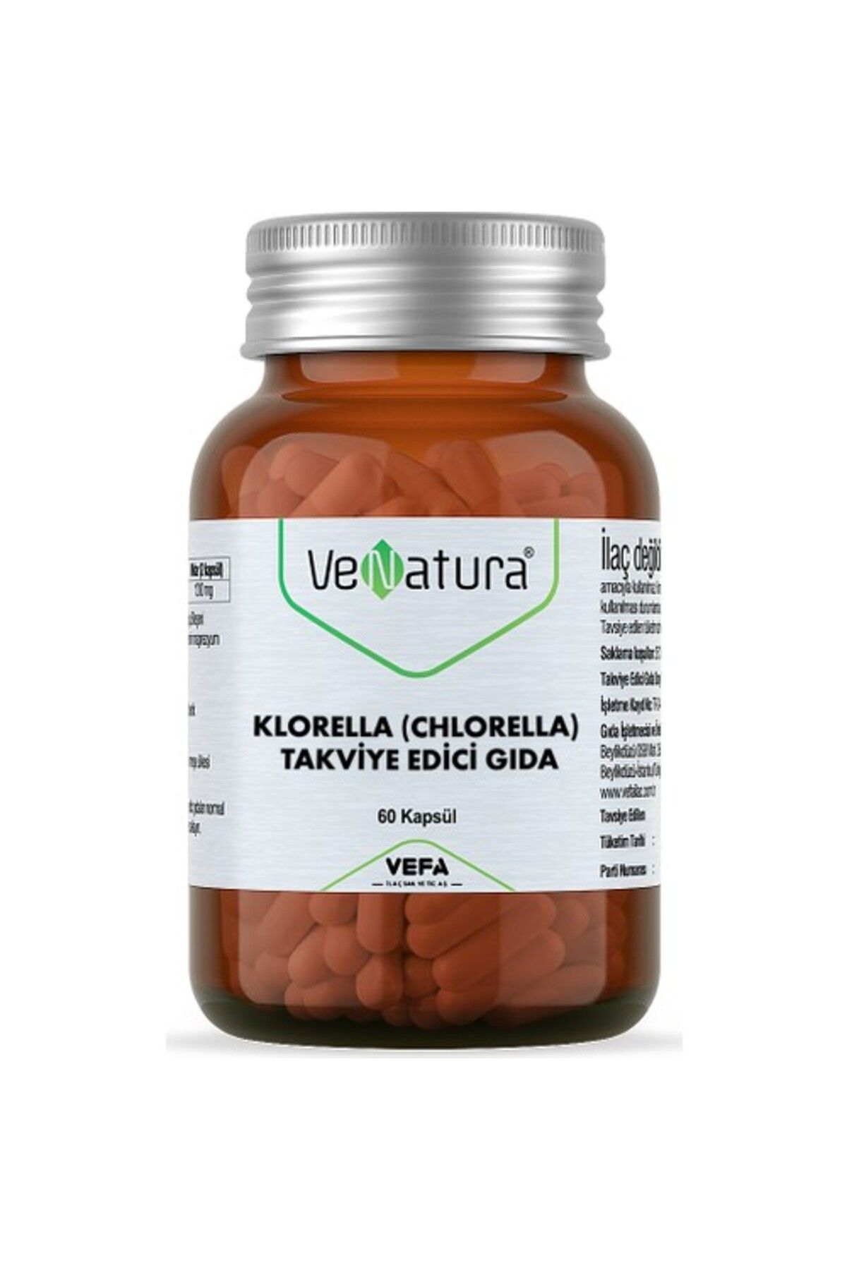 Venatura Klorella 60 Kapsül