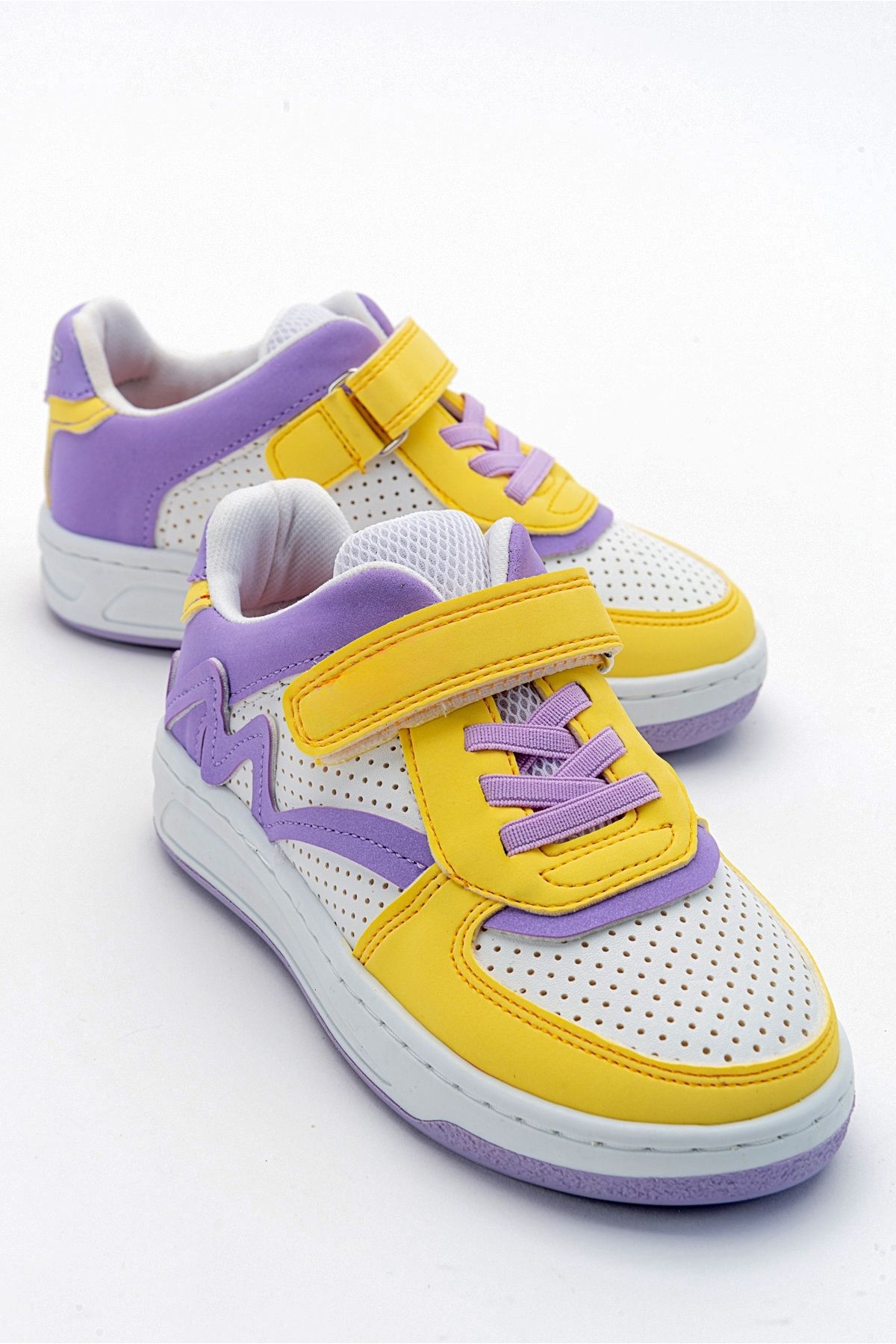 mnpc Kız Çocuk Sarı-lila Sneaker Ayakkabı
