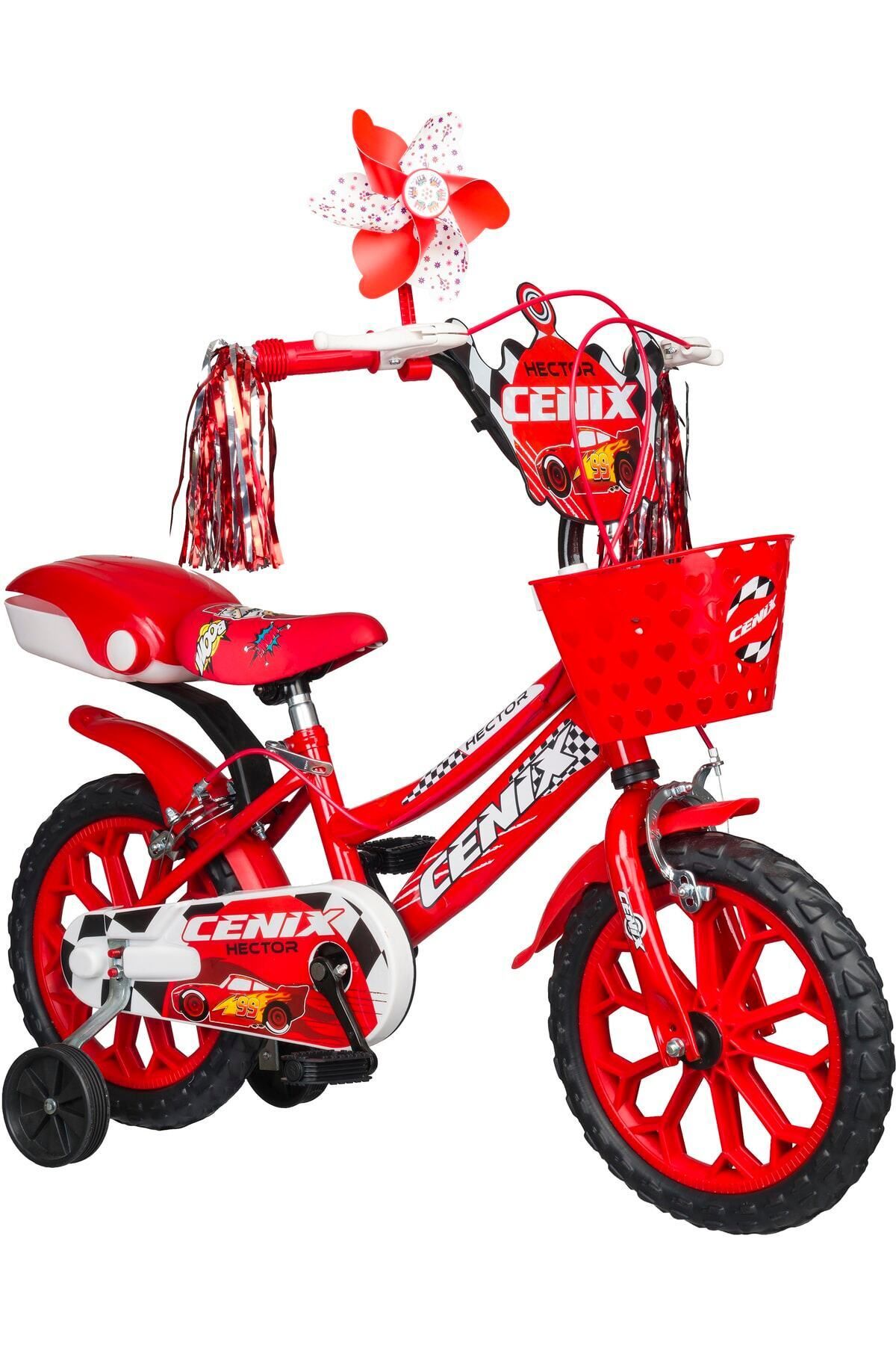 Cenix 15 Jant Hector Prenses 3-6 Yaş Bisiklet Kız Ve Erkek Bisikleti 2023 Yerli Üretim