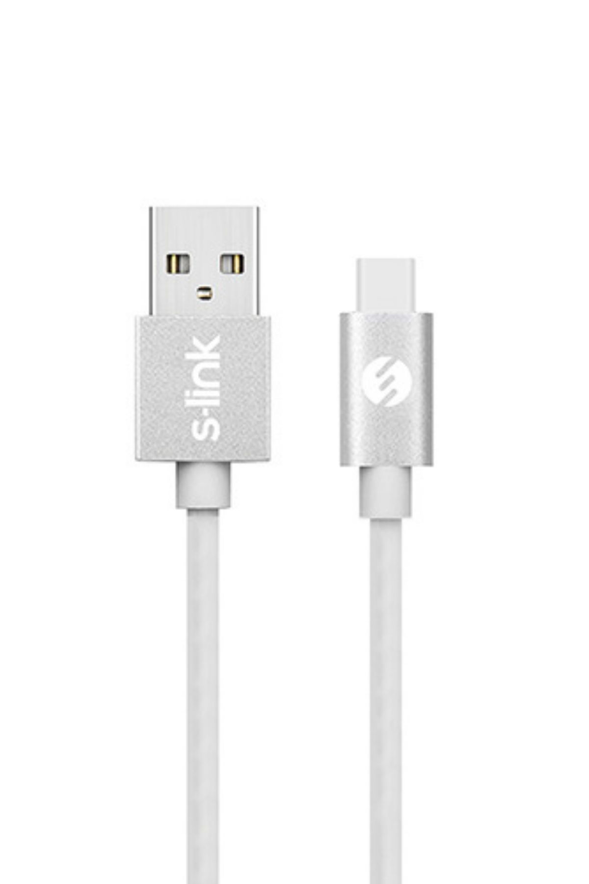 S-Link Swapp 2A Type-C Usb Data Şarj Kablosu 1 Metre Beyaz