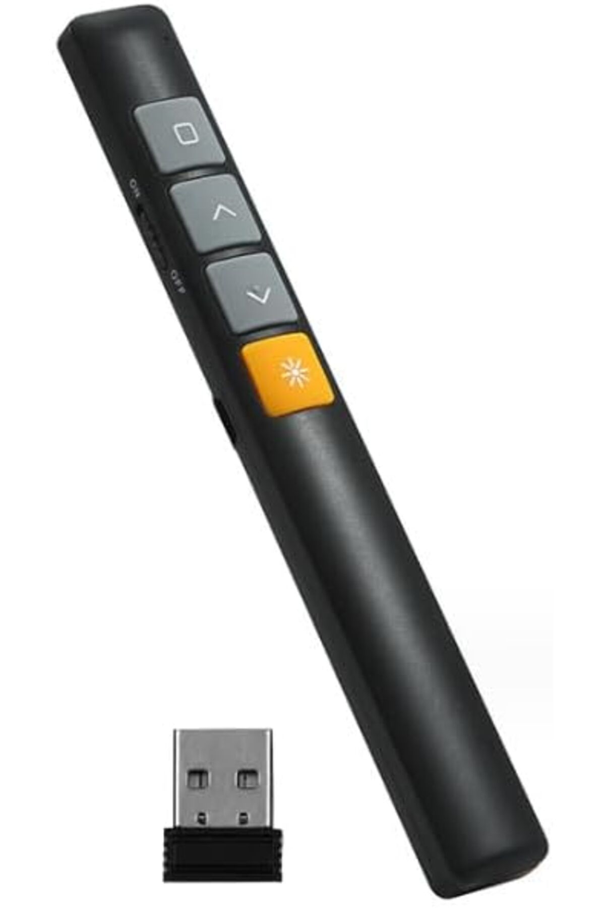 TezMax Wireless Kablosuz Lazer Powerpoint Slayt Atlatıcı Kumandası Presenter Laser Pointer Sunum Kalemi