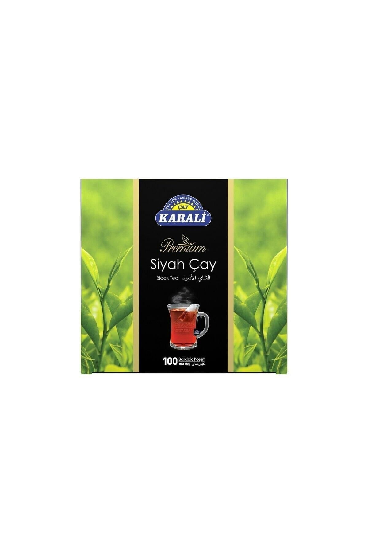 Karali Çay Karali Premium Siyah Çay Bardak Poşet 100*2 Gr