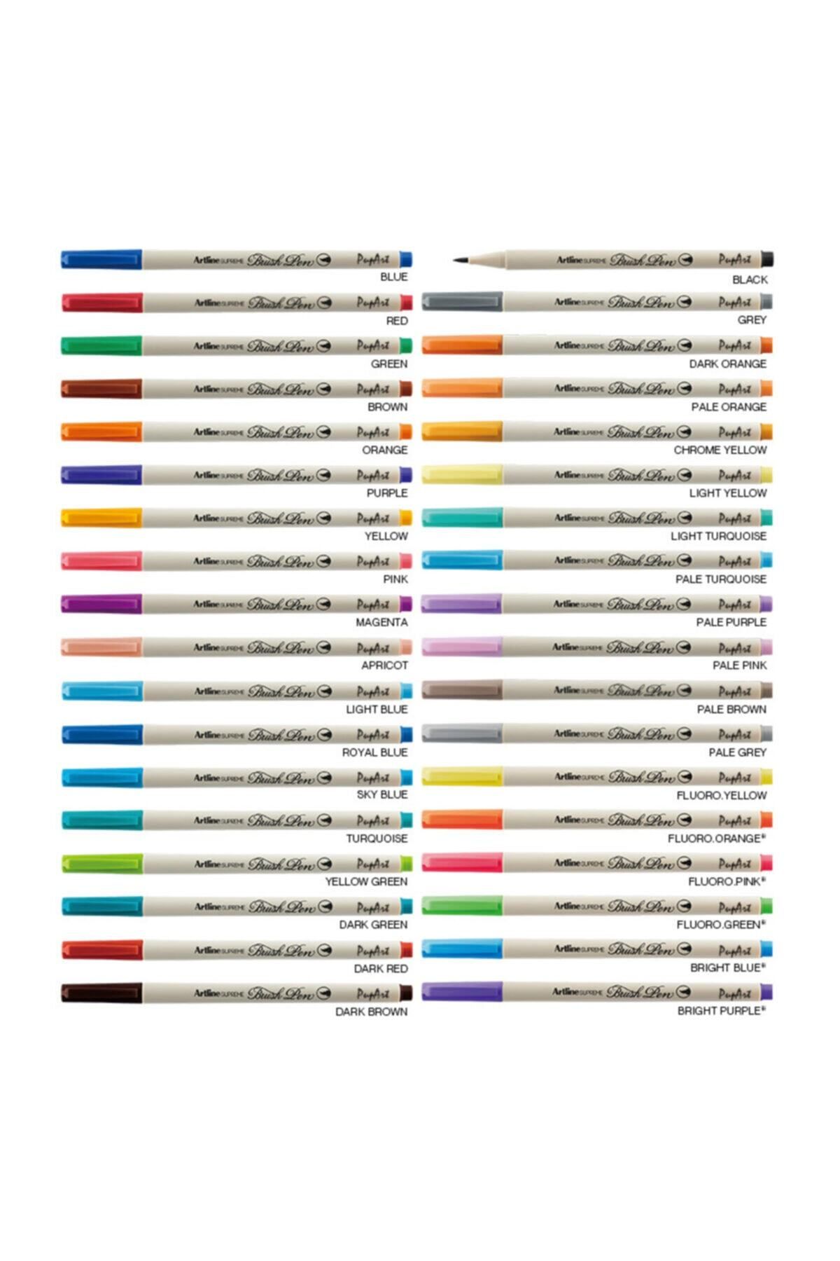 artline Supreme Brush Pen 36 Renk Tam Set-1