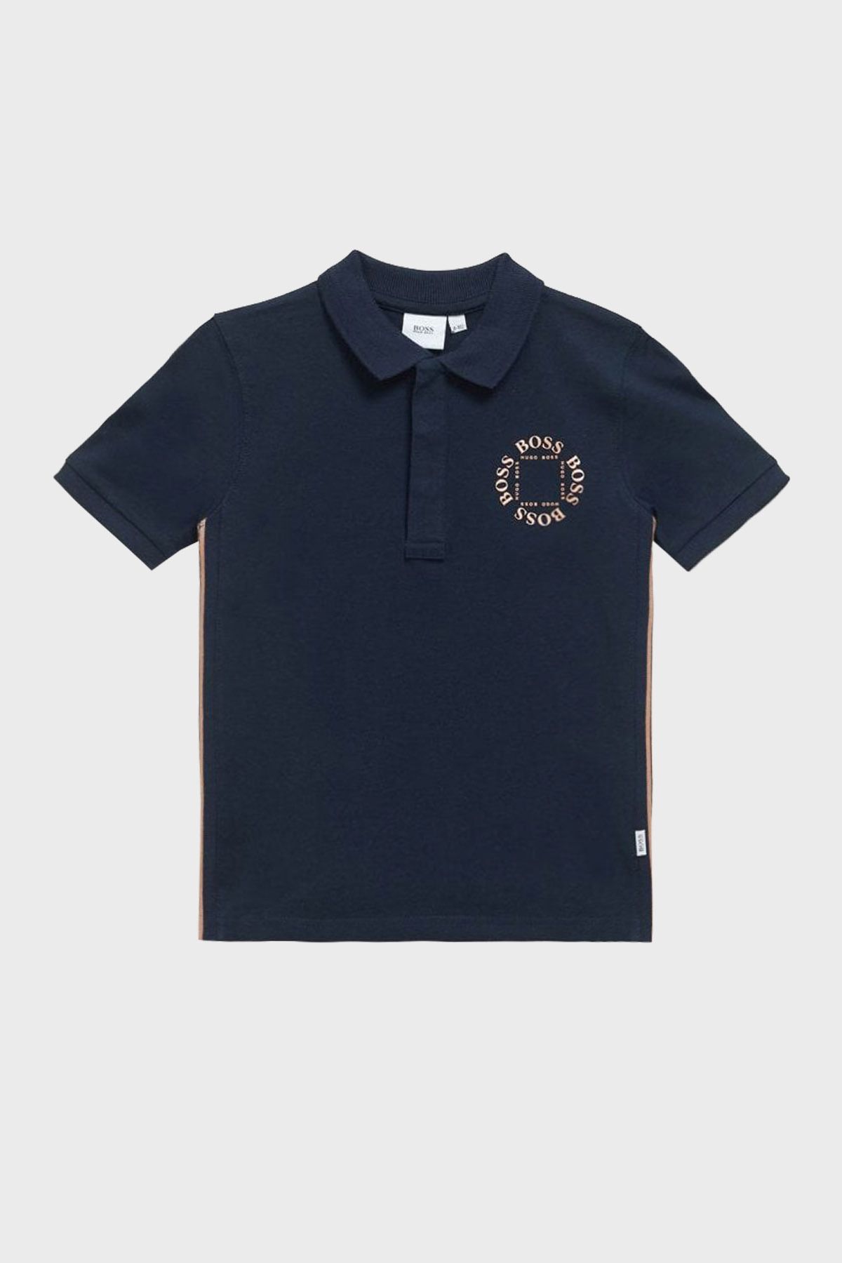 Hugo Boss Pamuklu Çocuk Polo Yaka T Shirt POLO YAKA T SHİRT 25L16/849 MARINE