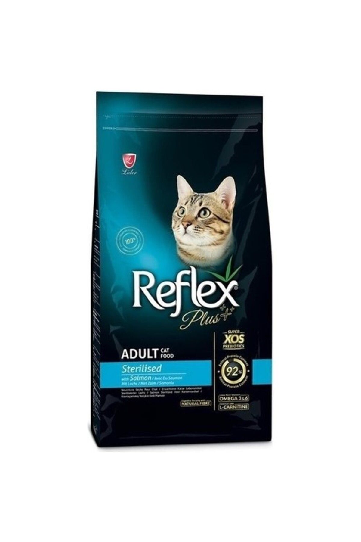 Reflex Plus Kısırlaştırılmış Somonlu Kedi Maması 2kg