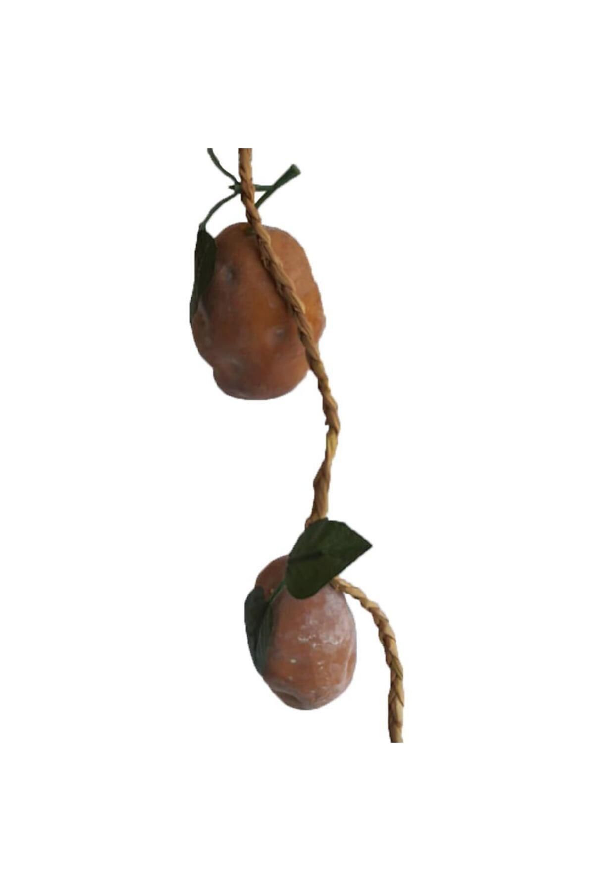 Hasyılmaz Yapay Patates - Dekoratif Dal Meyve Sebze (1 Salkım)