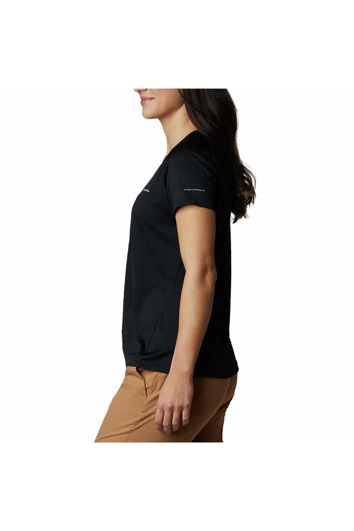 Columbia Zero Rules Short Sleeve Siyahı Kadın T-shirt
