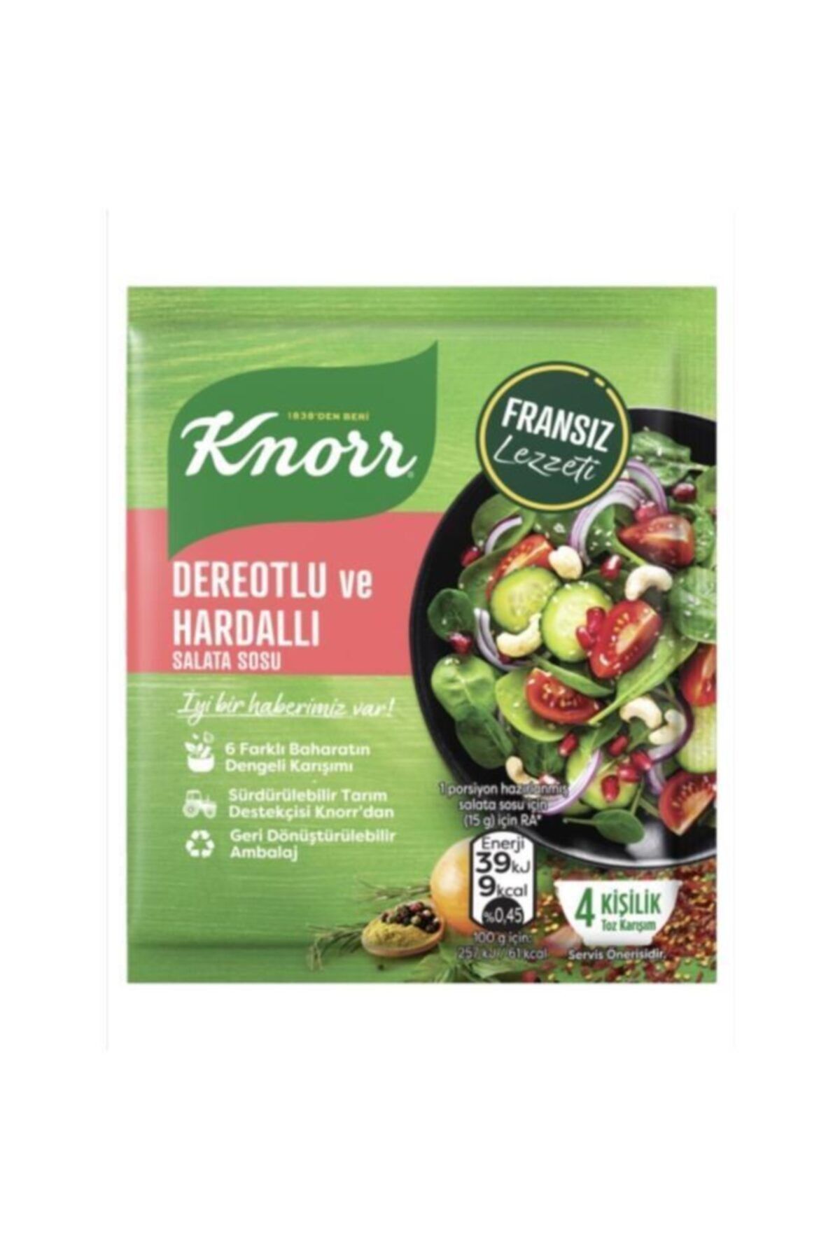 Knorr Dereotlu Ve Hardallı Salata Sosu 5x10 Gr