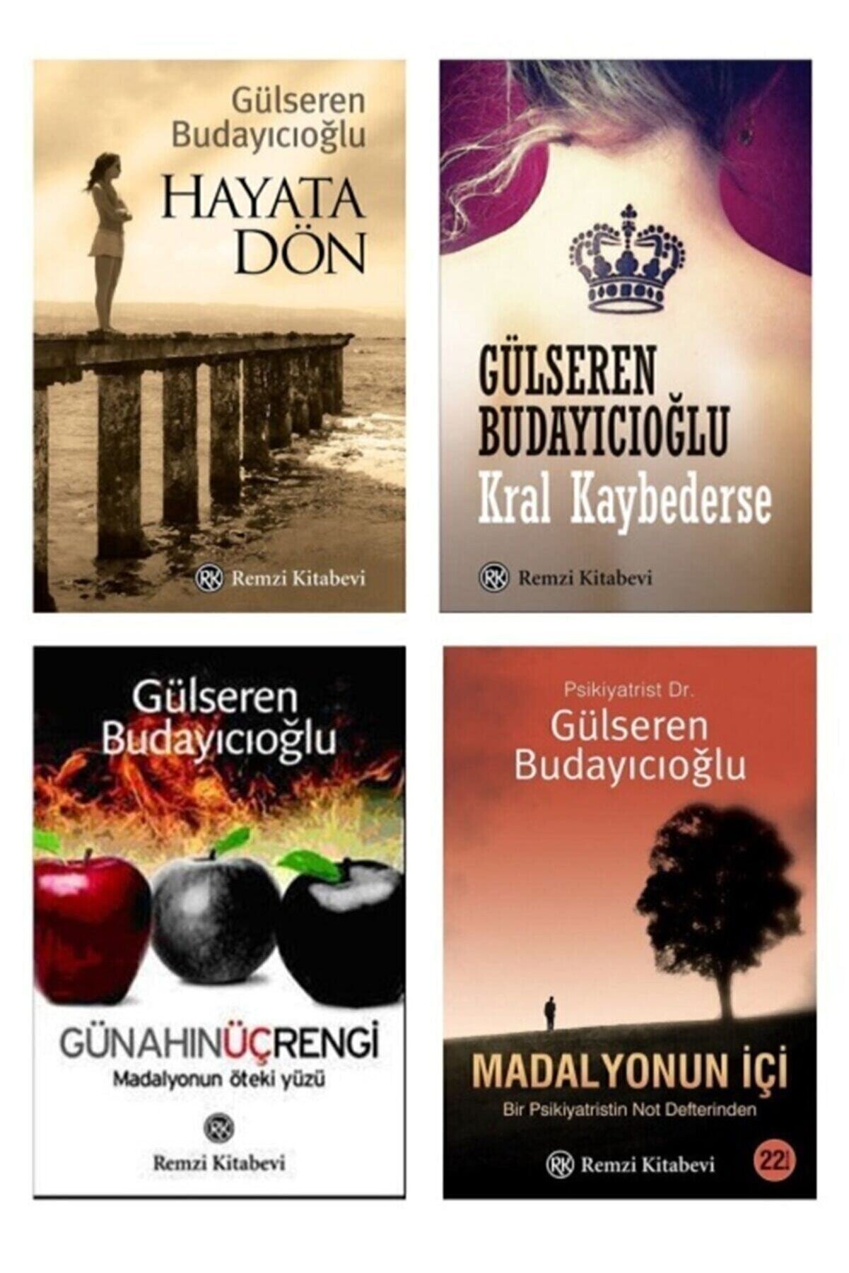 Remzi Kitabevi Gülseren Budayıcıoğlu 4'lü Set Kral Kaybederse Günahın Üç Rengi Madalyonun Içi Hayata Dön