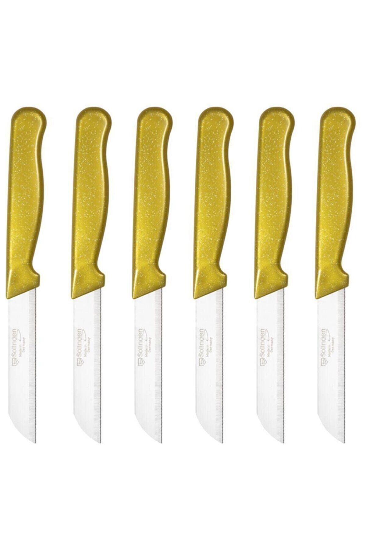Solingen Gold Simli Meyve Bıçağı Takım 6'lı