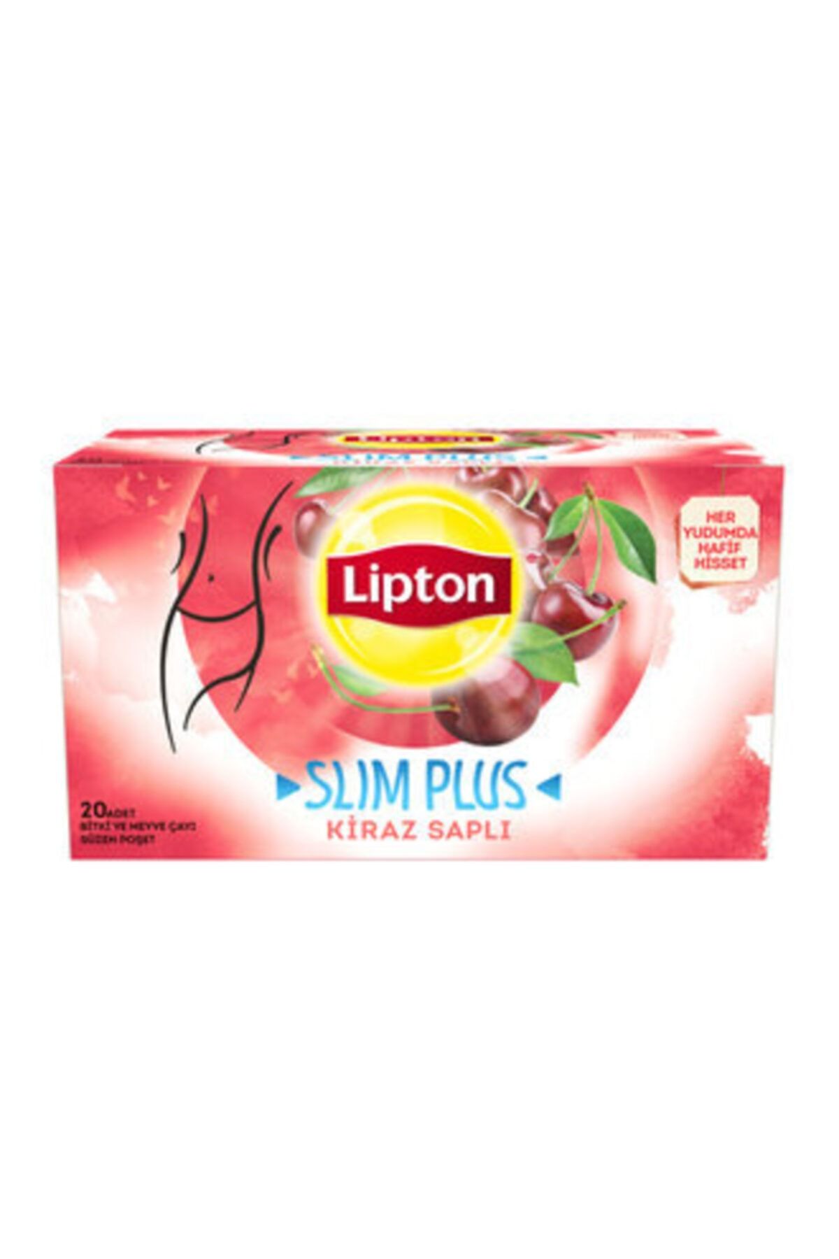 Lipton Slim Plus Çay Kiraz Saplı 20'Li