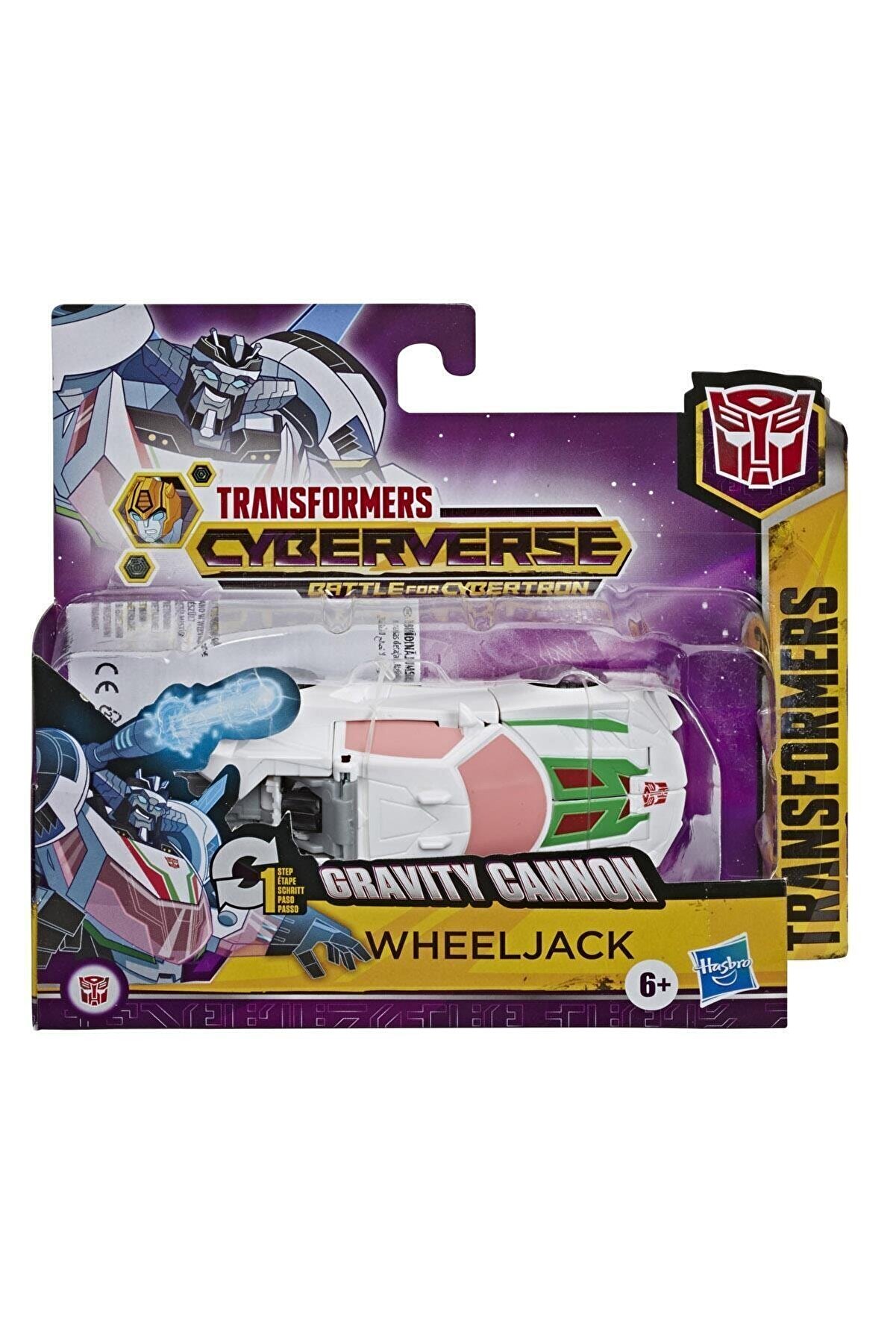 transformers Cyberverse Tek Adımda Dönüşen Figür - Wheeljack Action Attackers E3646-e3522