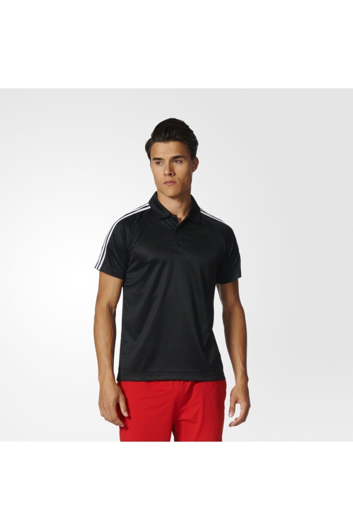 adidas D2m 3-stripes Short-sleeve Polo Erkek Tişört