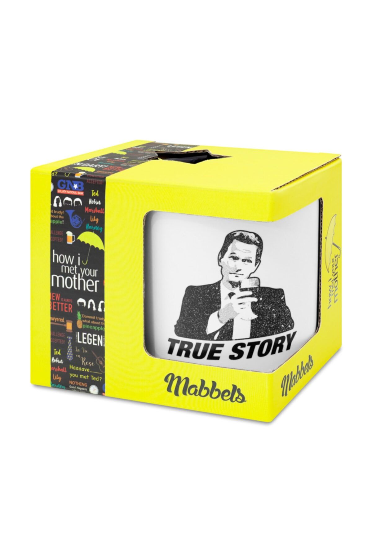 Himym Mug Dış Beyaz İç Siyah Mug-383864