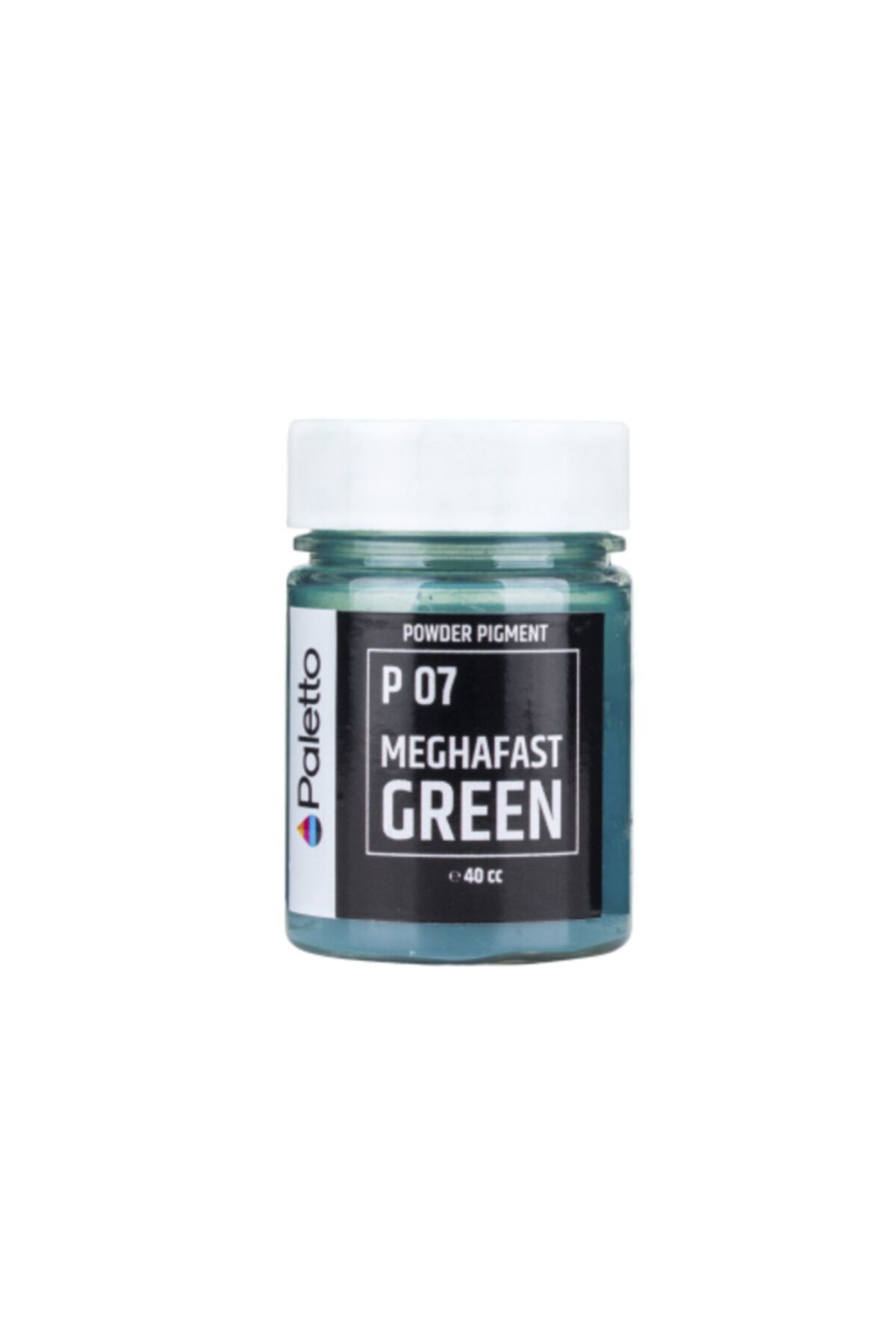 Craftic Paletto P07 Yeşil Toz Pigment Epoksi Boya 40cc