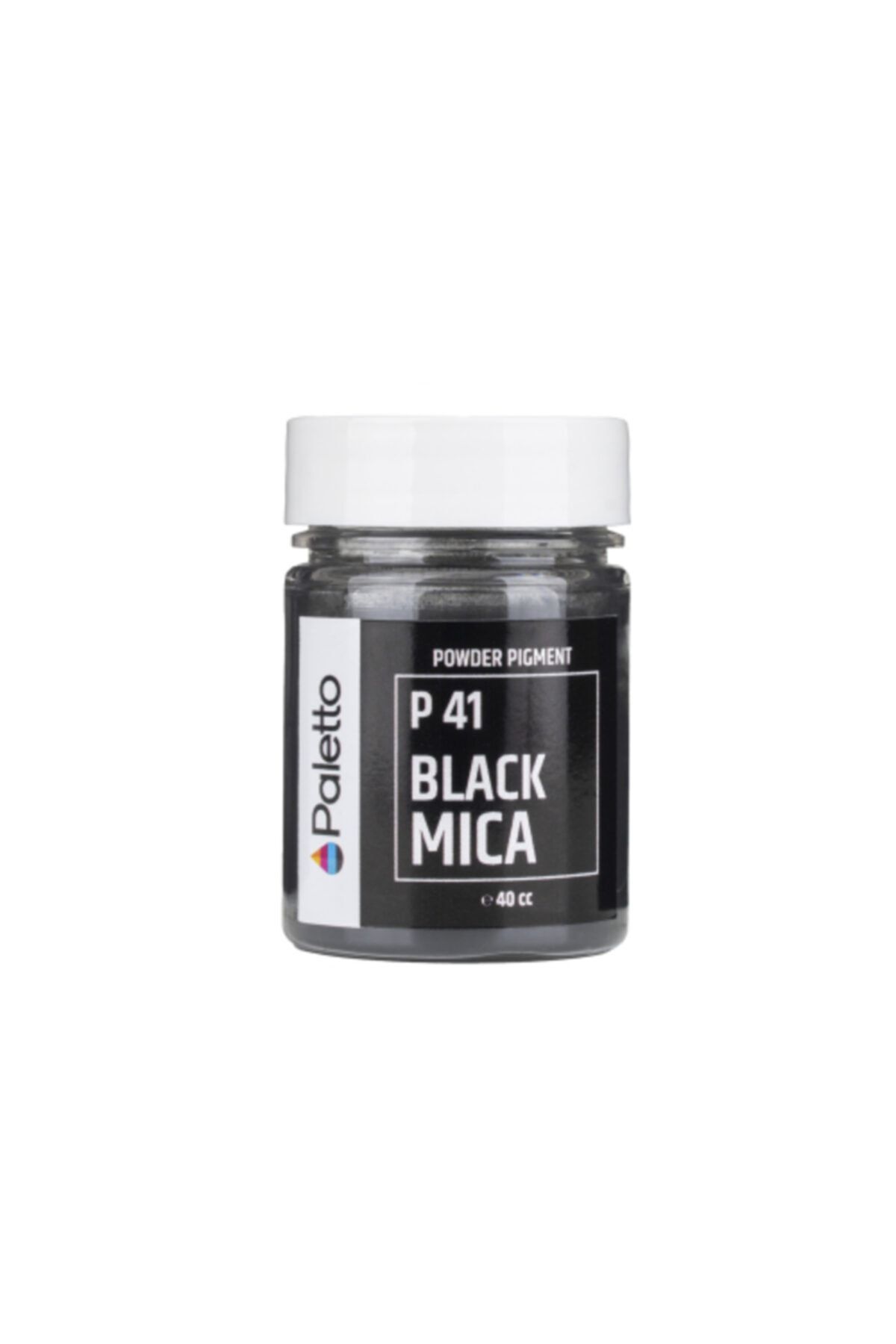 Craftic Paletto P41 Antrasit Siyah Toz Pigment Epoksi Boya 40cc